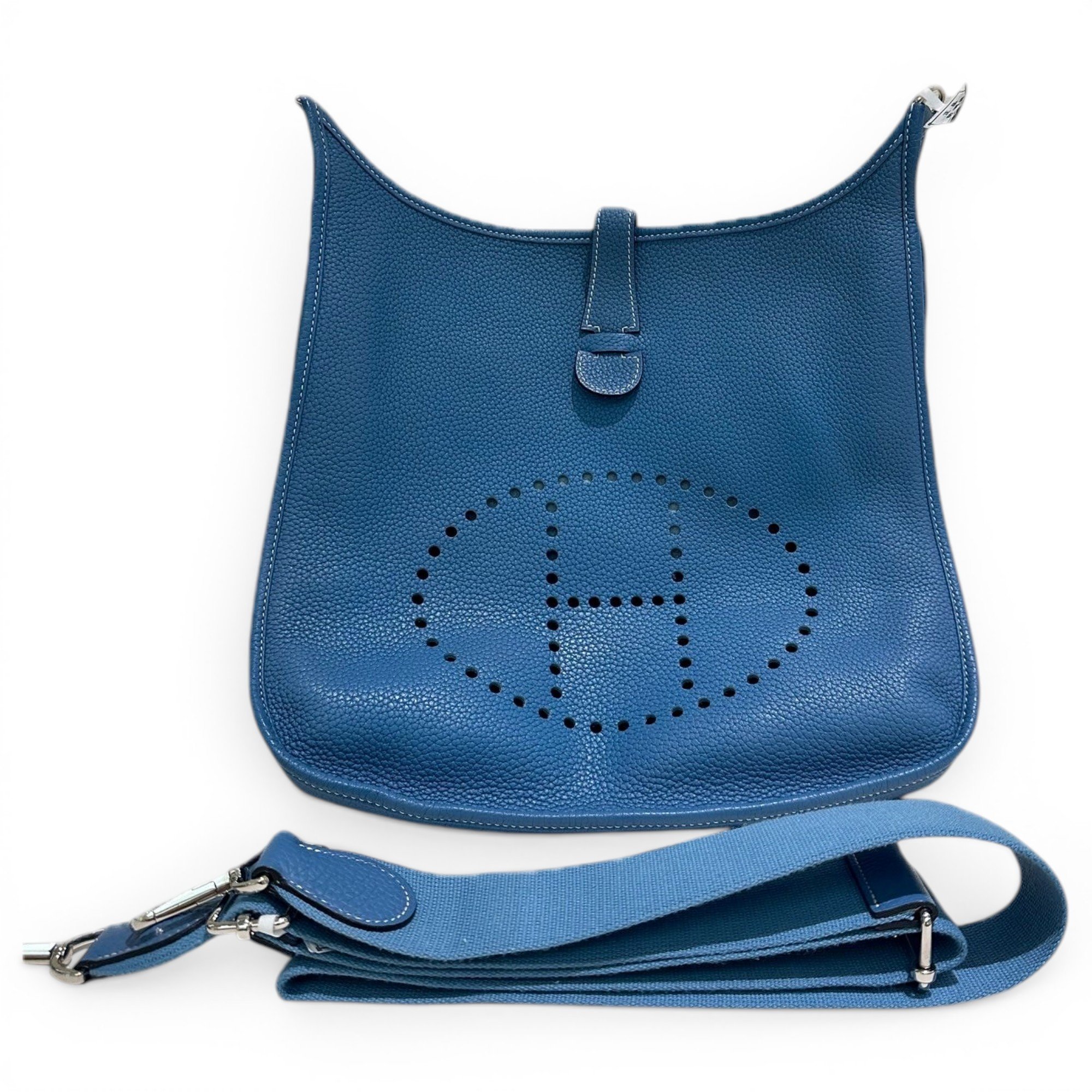 Evelyne leather handbag