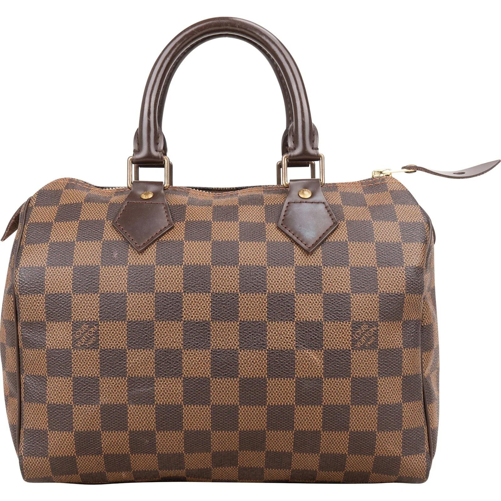 Speedy leather handbag