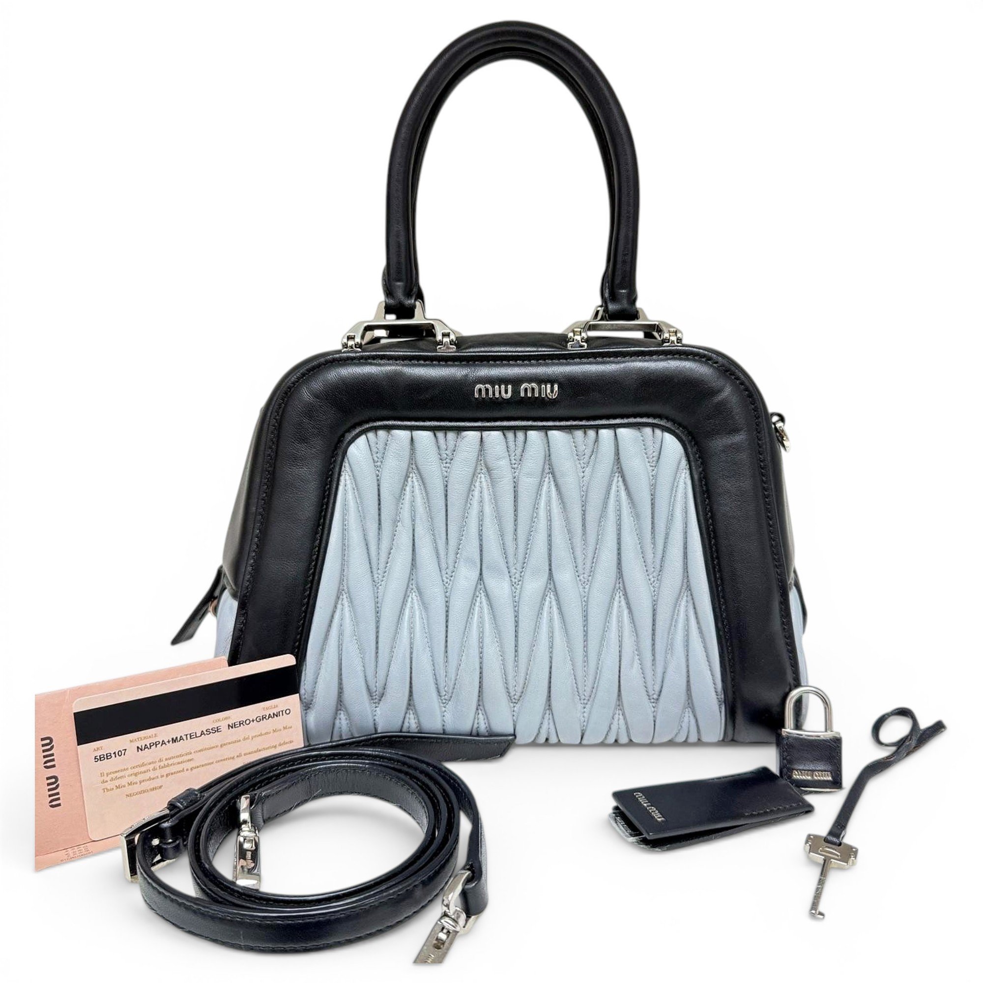 Arcadie leather handbag