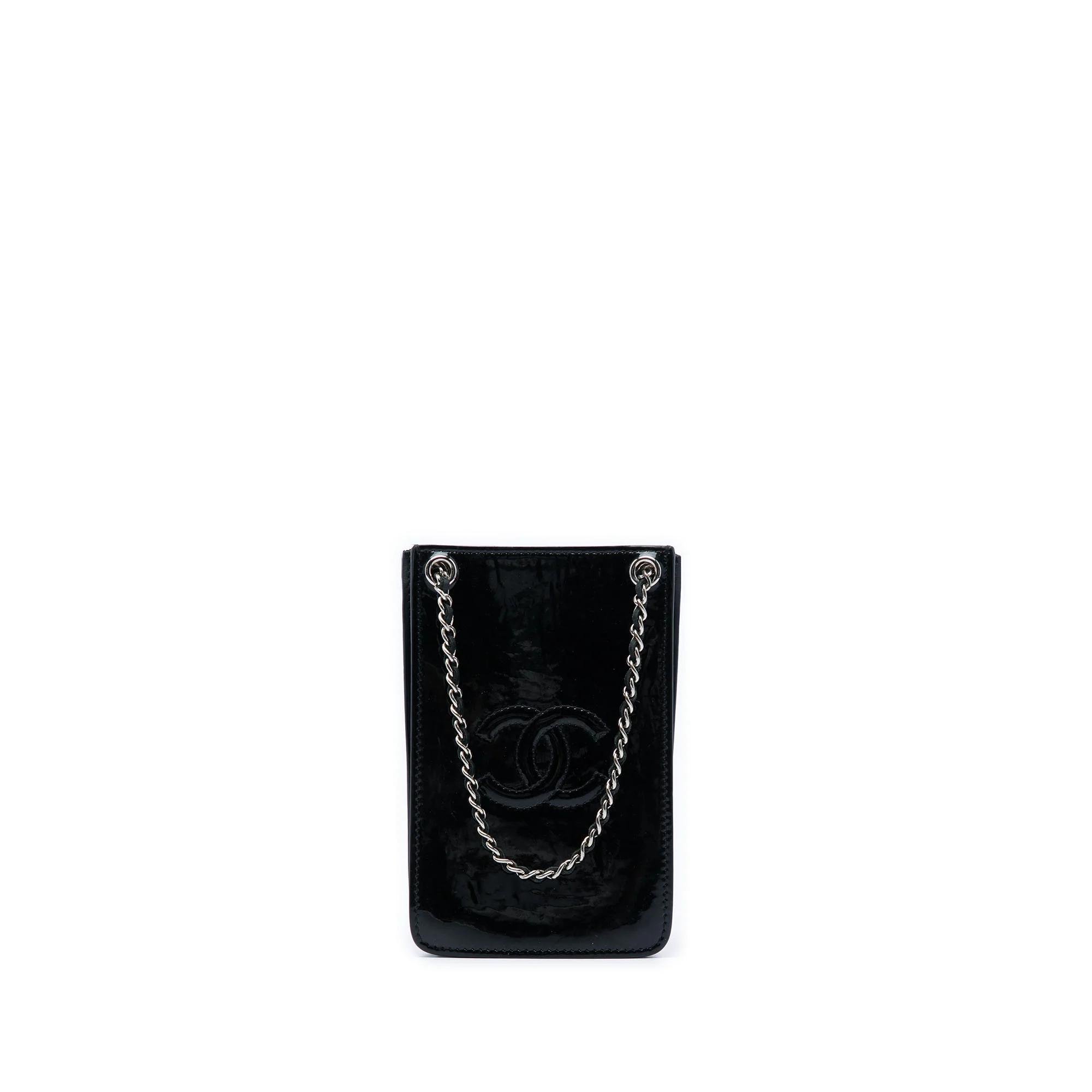 Patent leather crossbody bag
