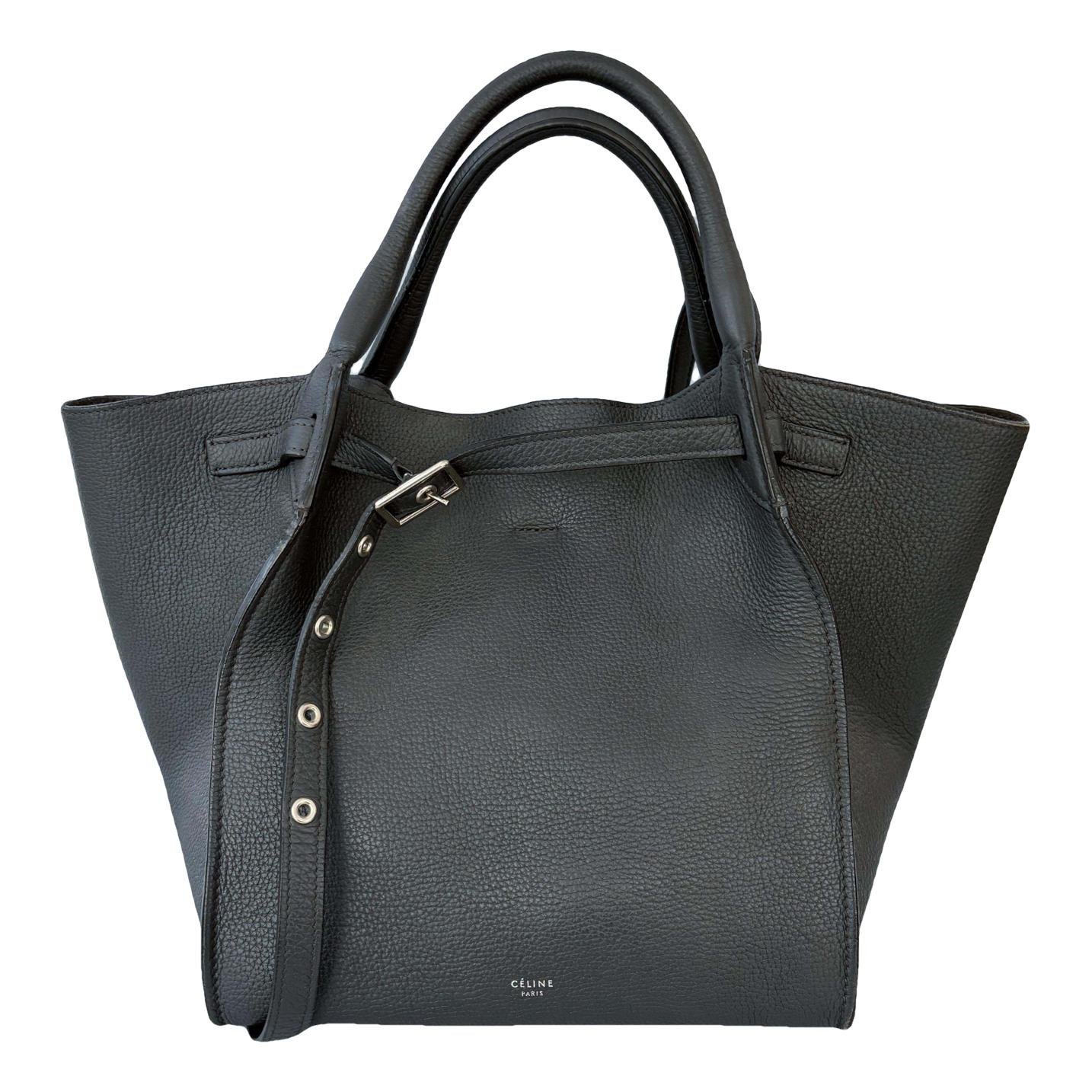 Big Bag leather handbag