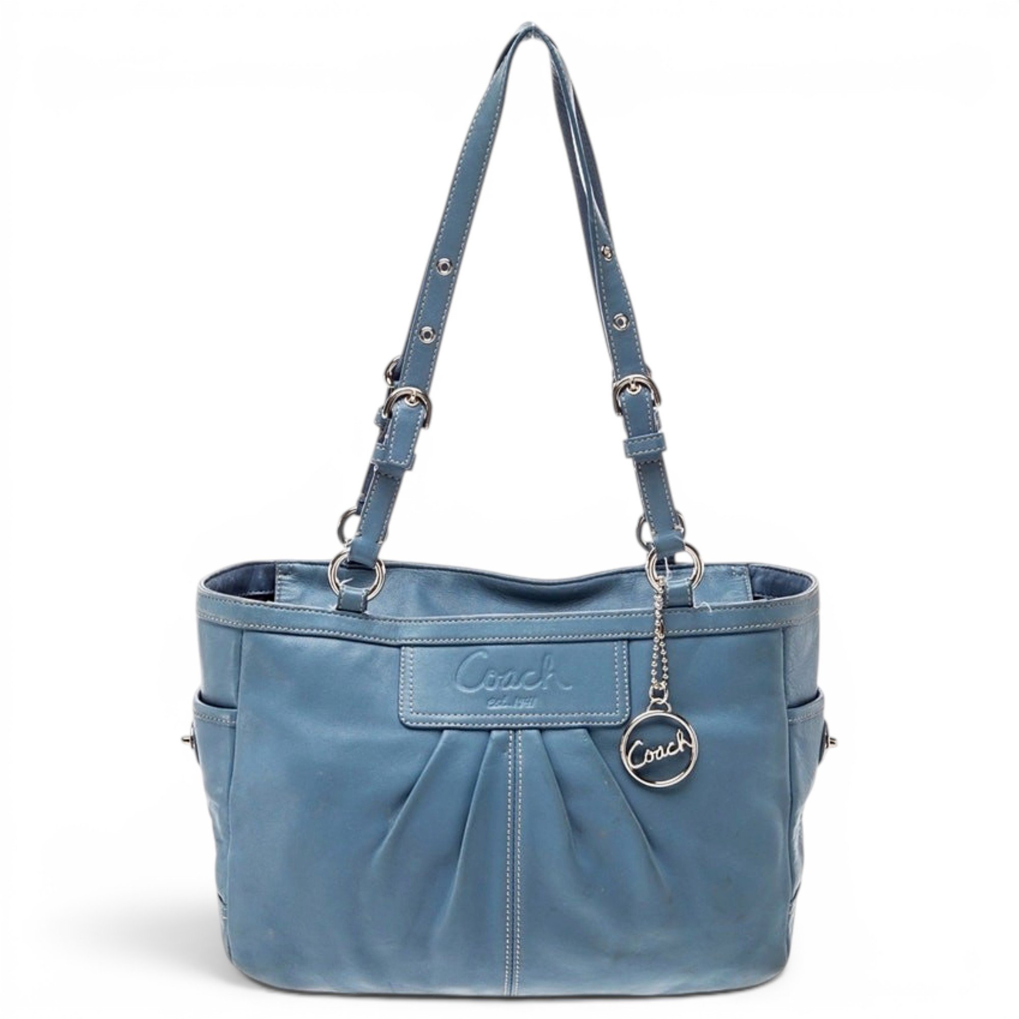 Leather tote