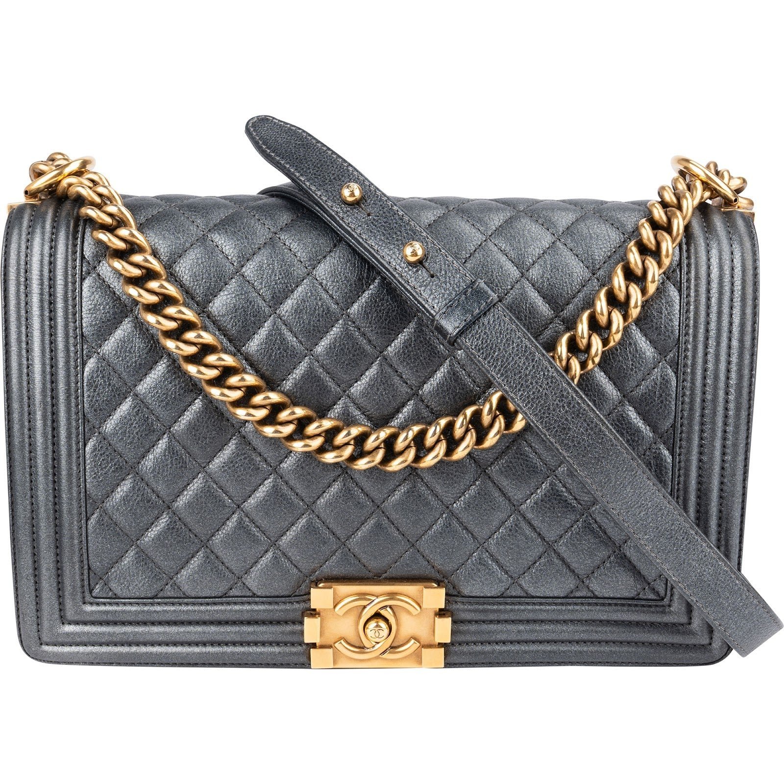 Boy leather crossbody bag