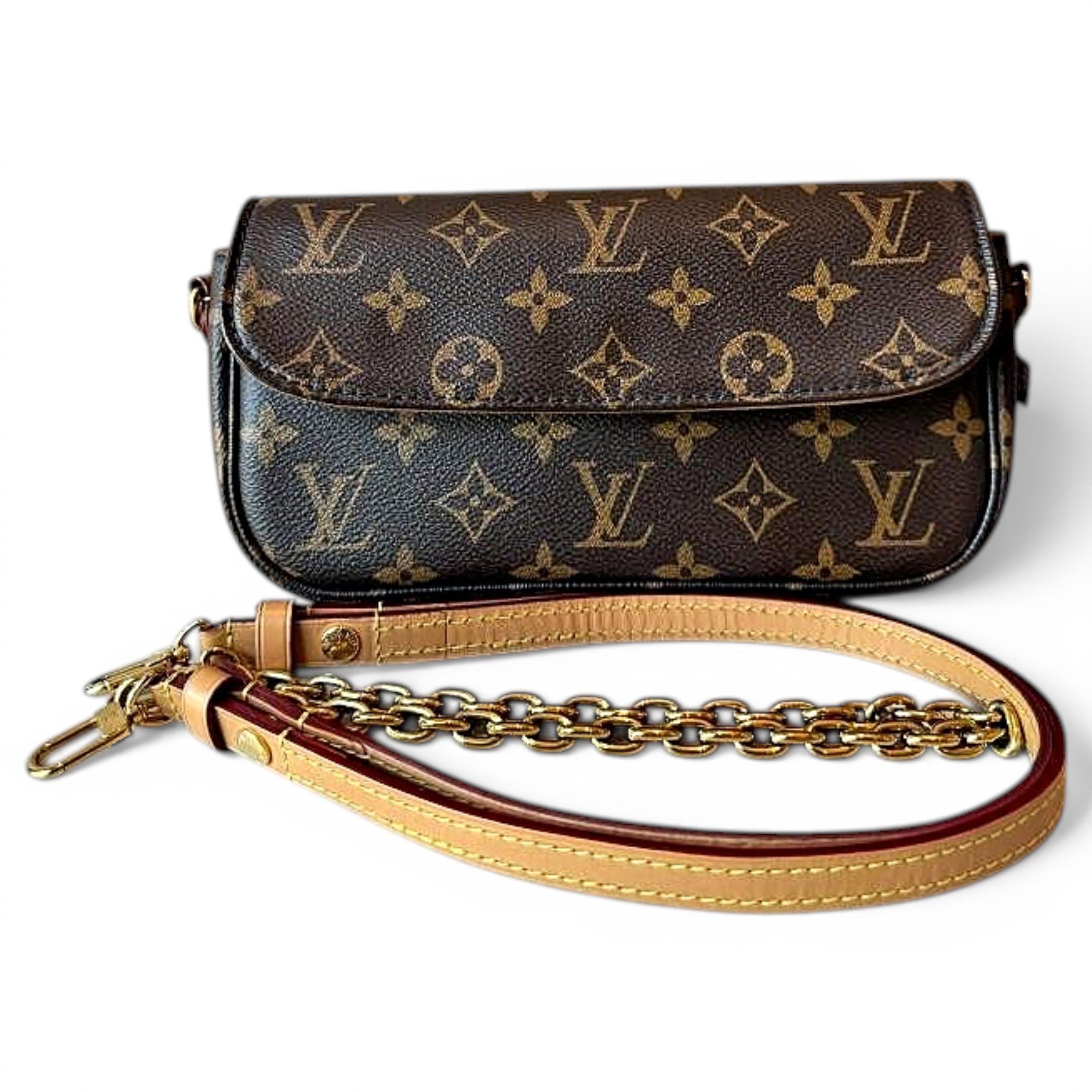 Leather crossbody bag
