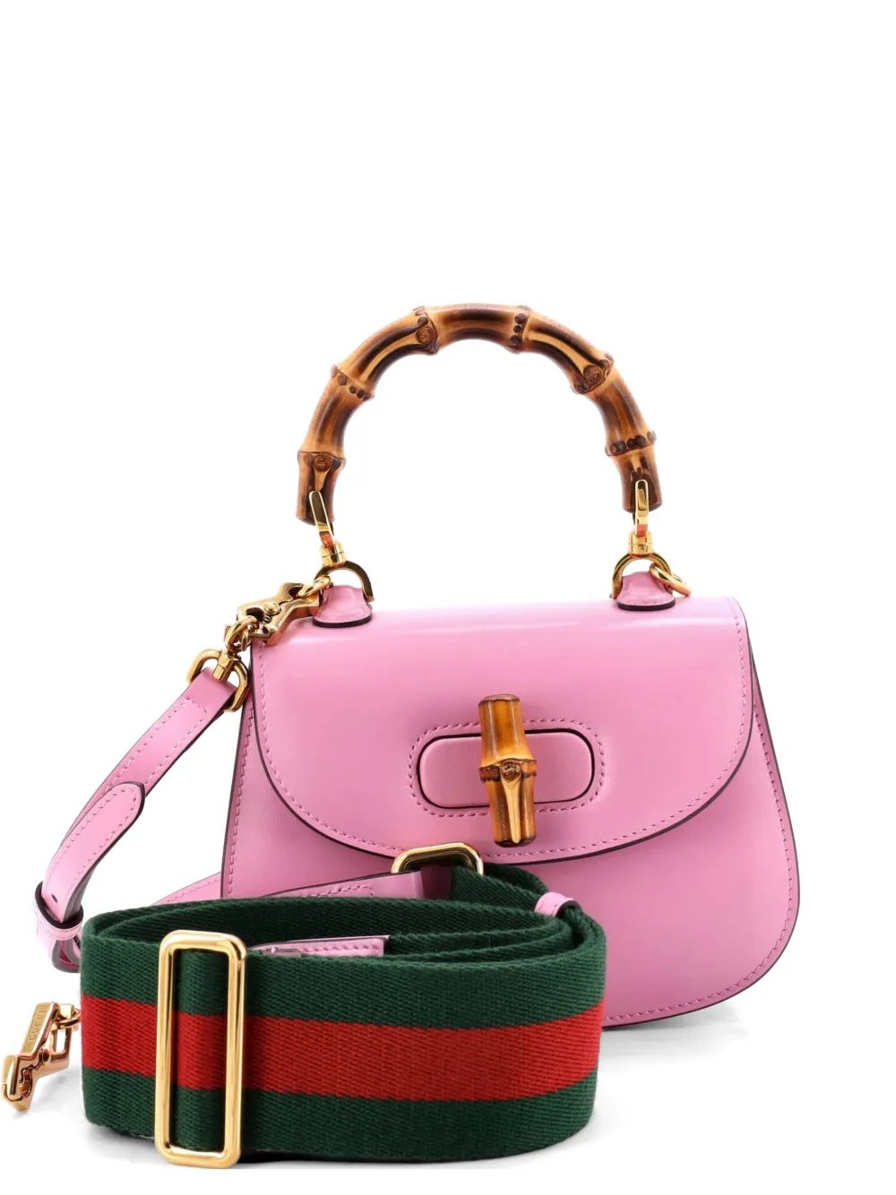 Bamboo 1947 Top Handle Bag Leather Mini shoulder bag