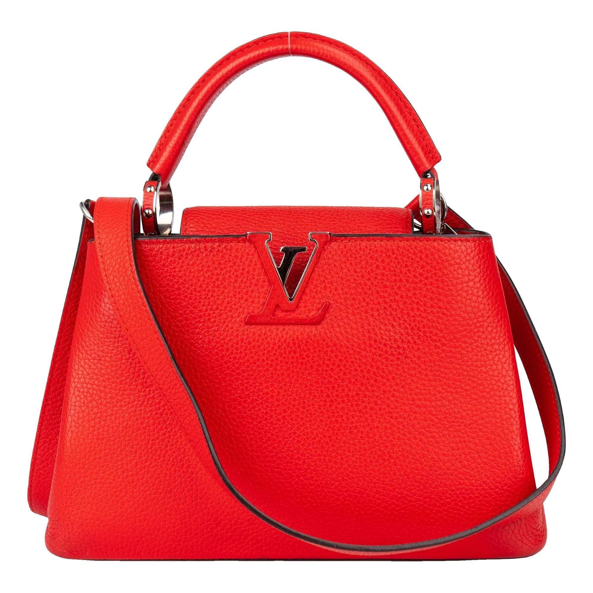 Capucines leather handbag