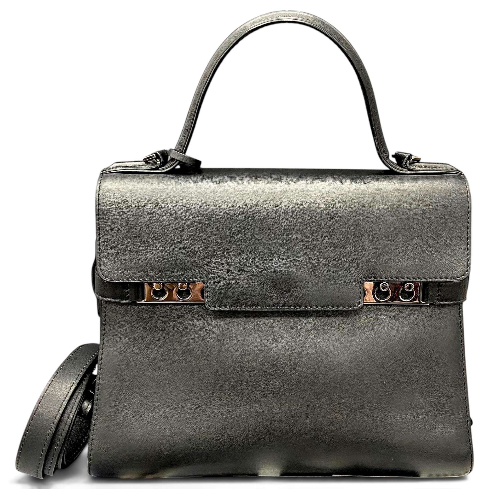 Tempête leather handbag