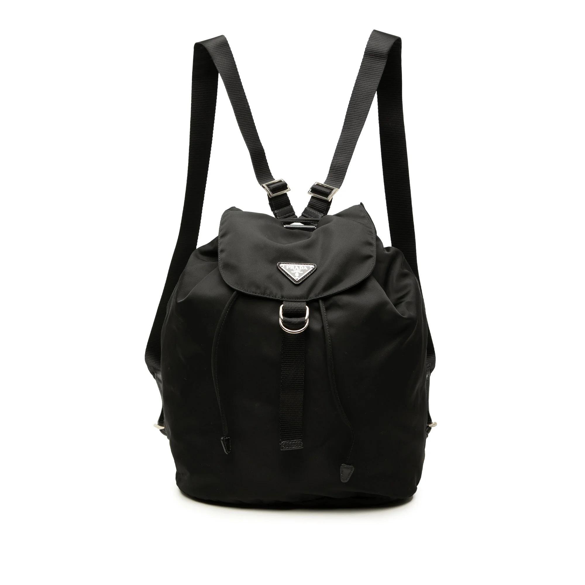 Leather backpack