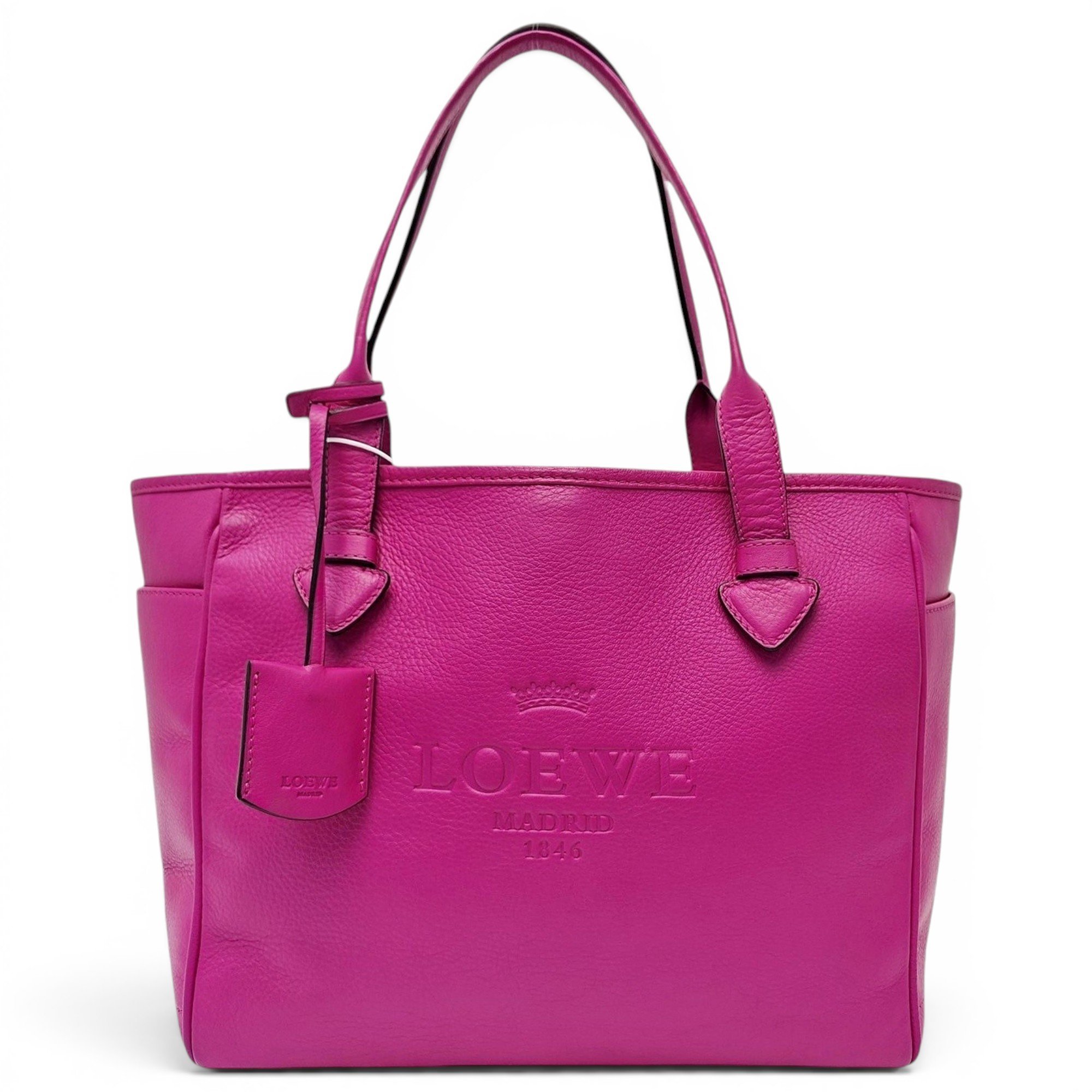 Leather handbag