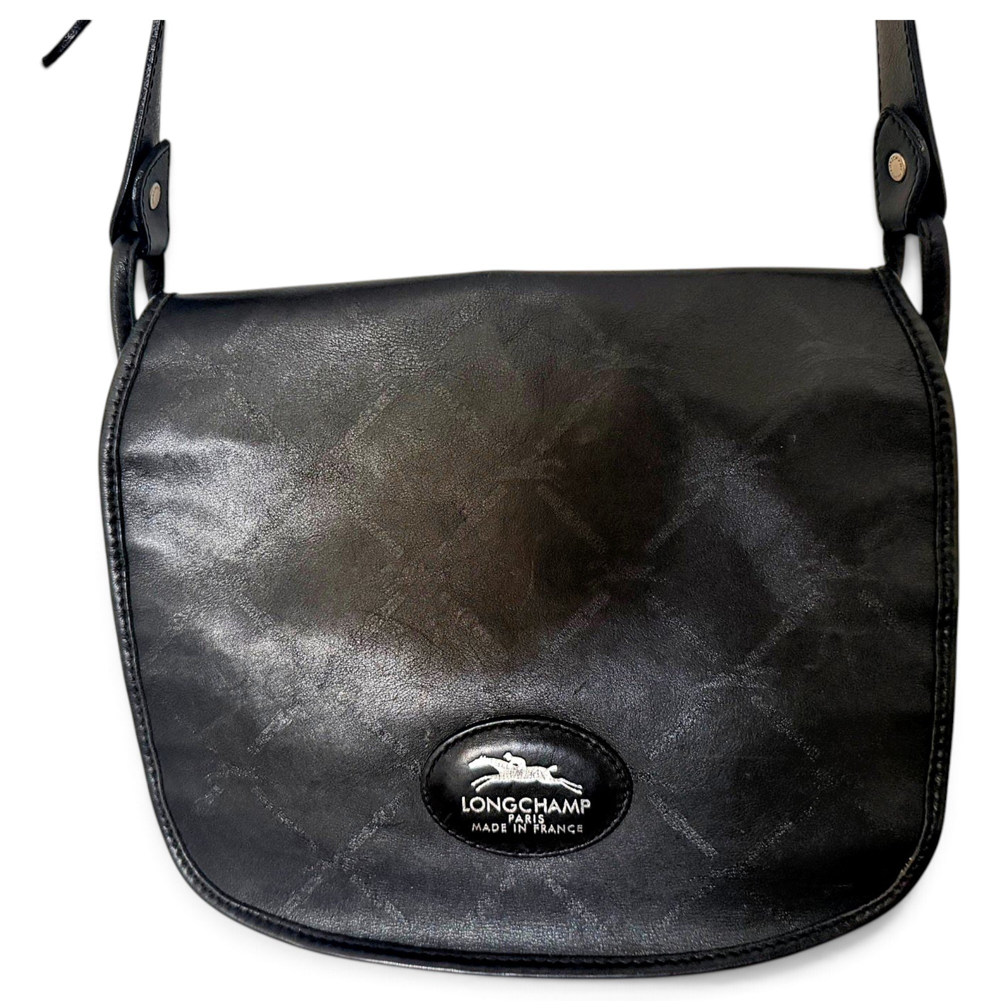 Leather crossbody bag