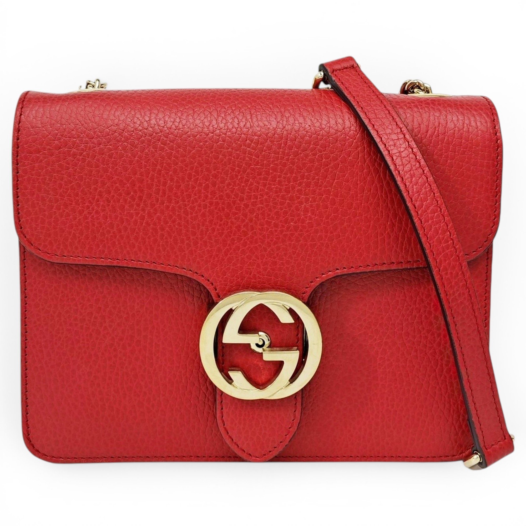 Leather handbag