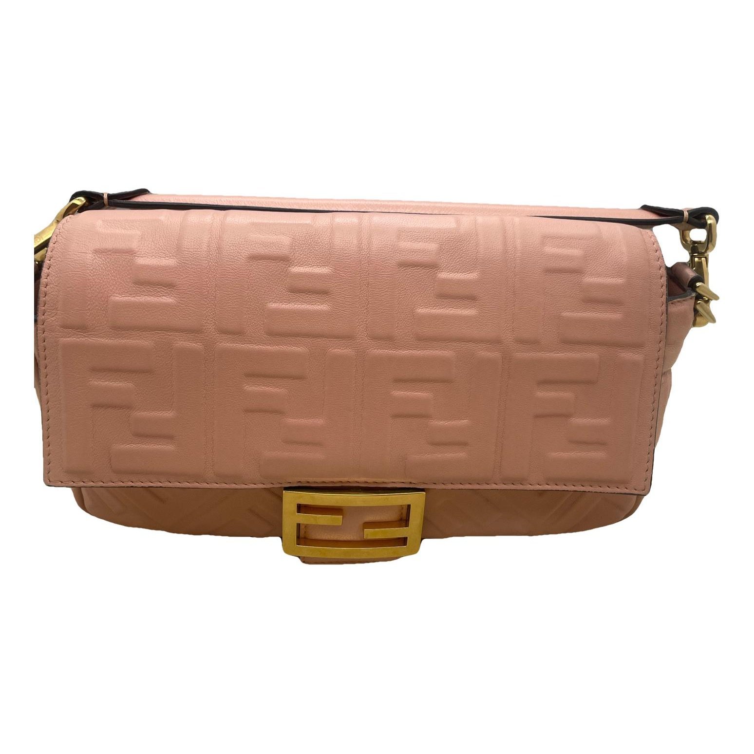 Baguette leather handbag