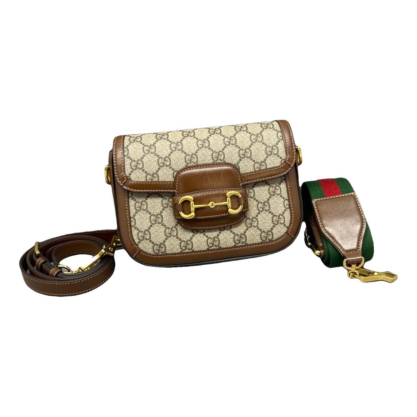 Horsebit 1955 Flap leather handbag
