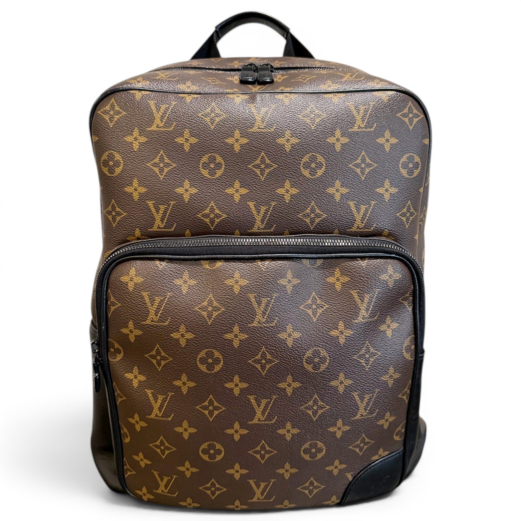 Leather backpack