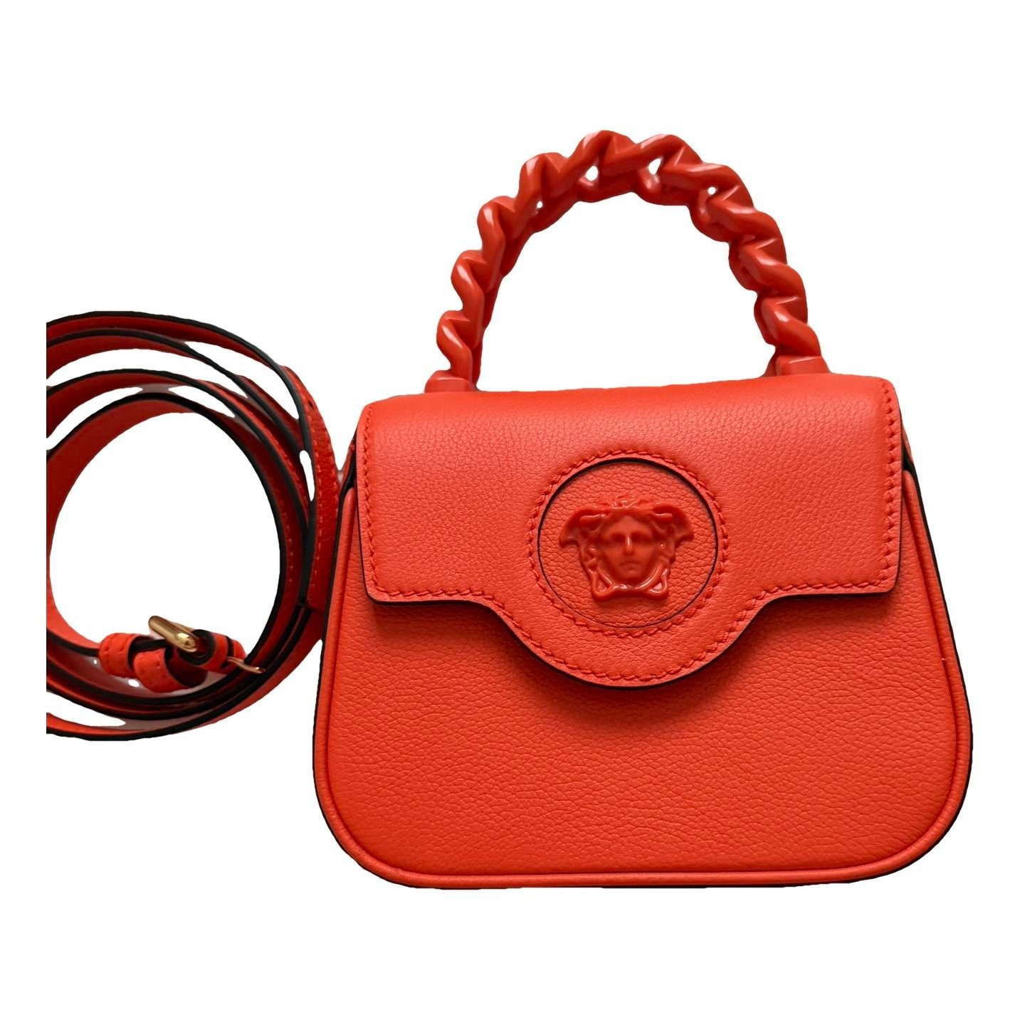 La Medusa leather handbag