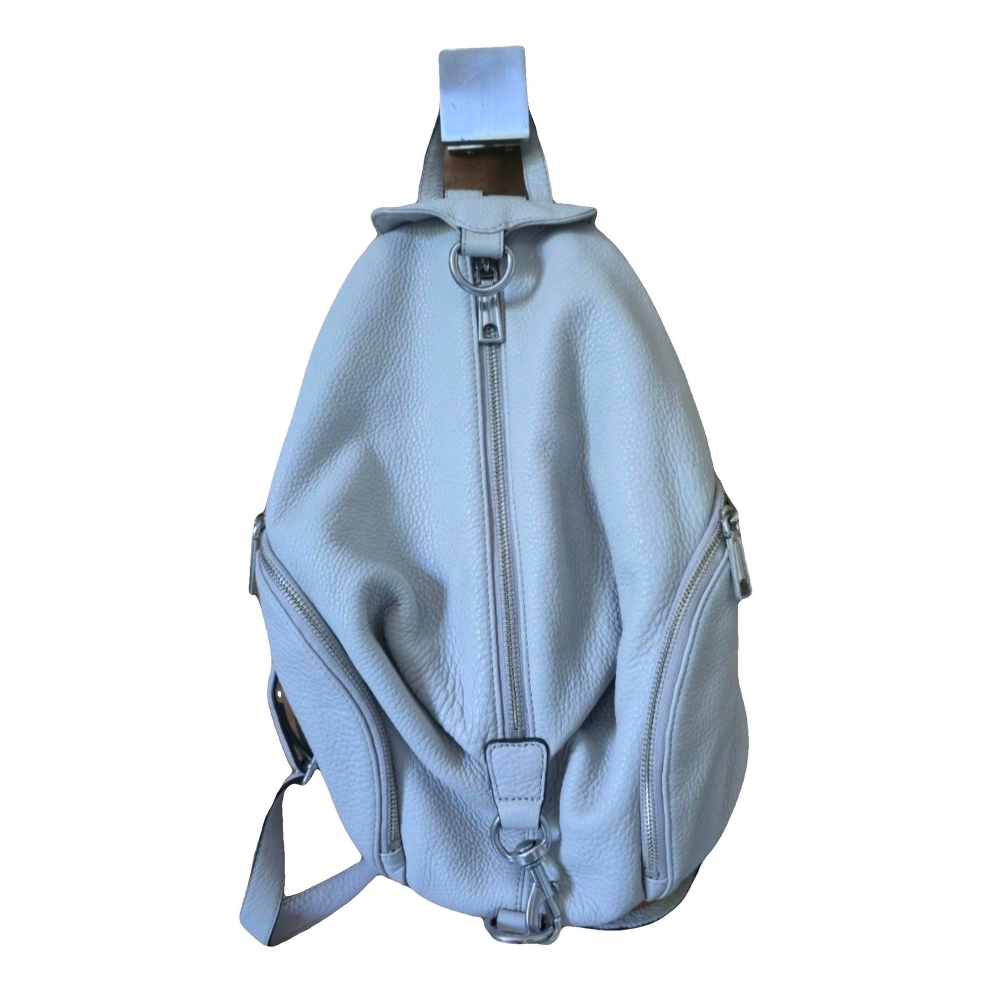 Leather backpack