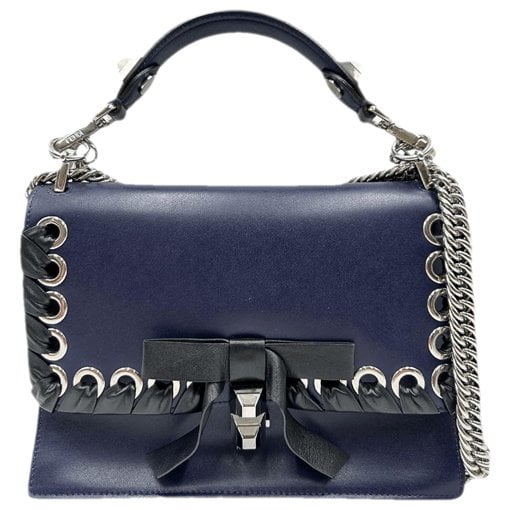 Kan I leather crossbody bag