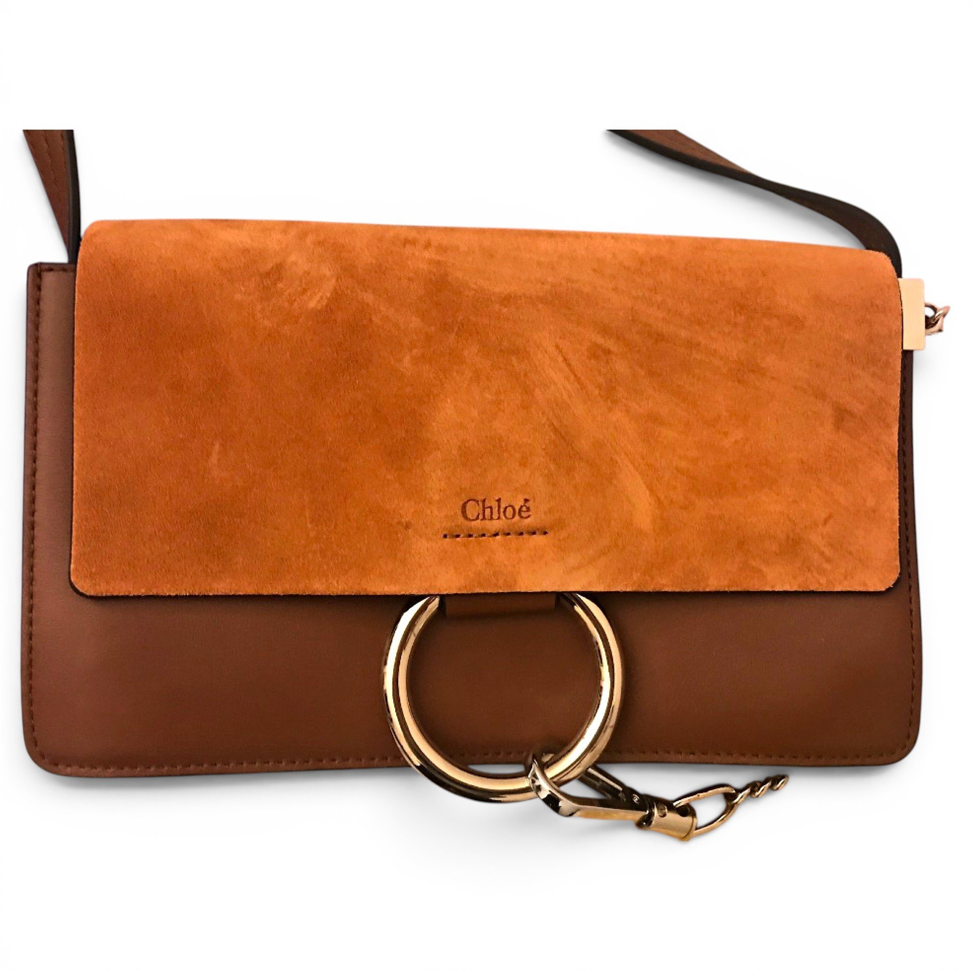 Faye leather handbag