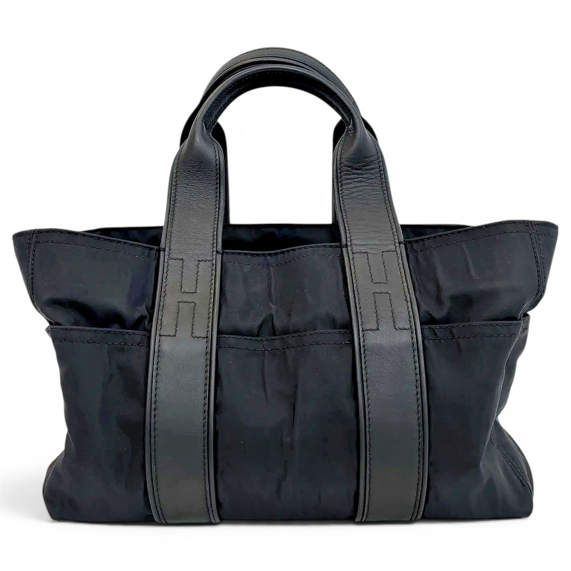 Hermes Acapulco Handbag Black