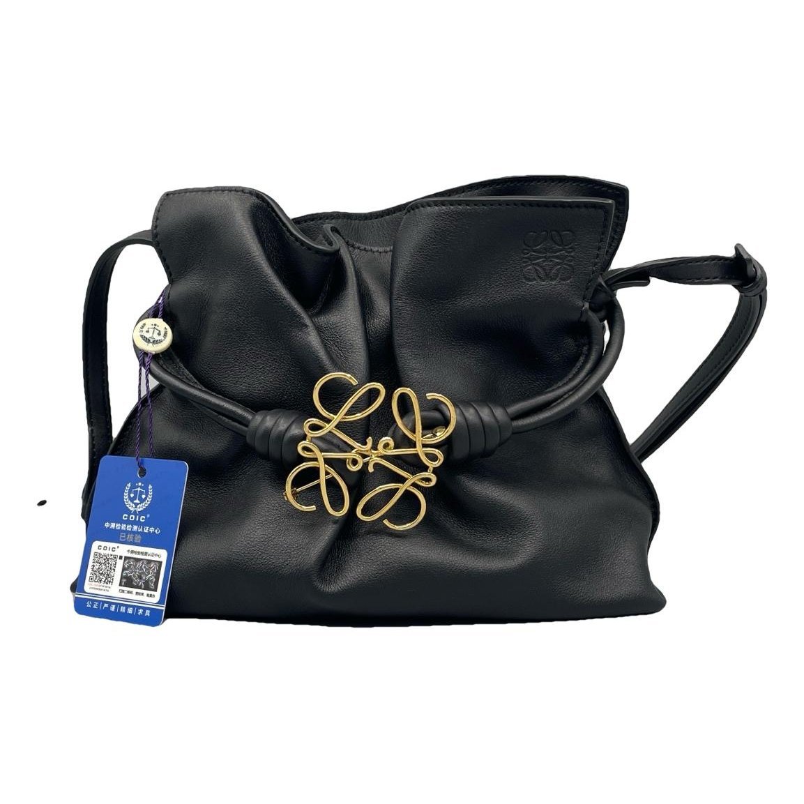 Flamenco leather handbag