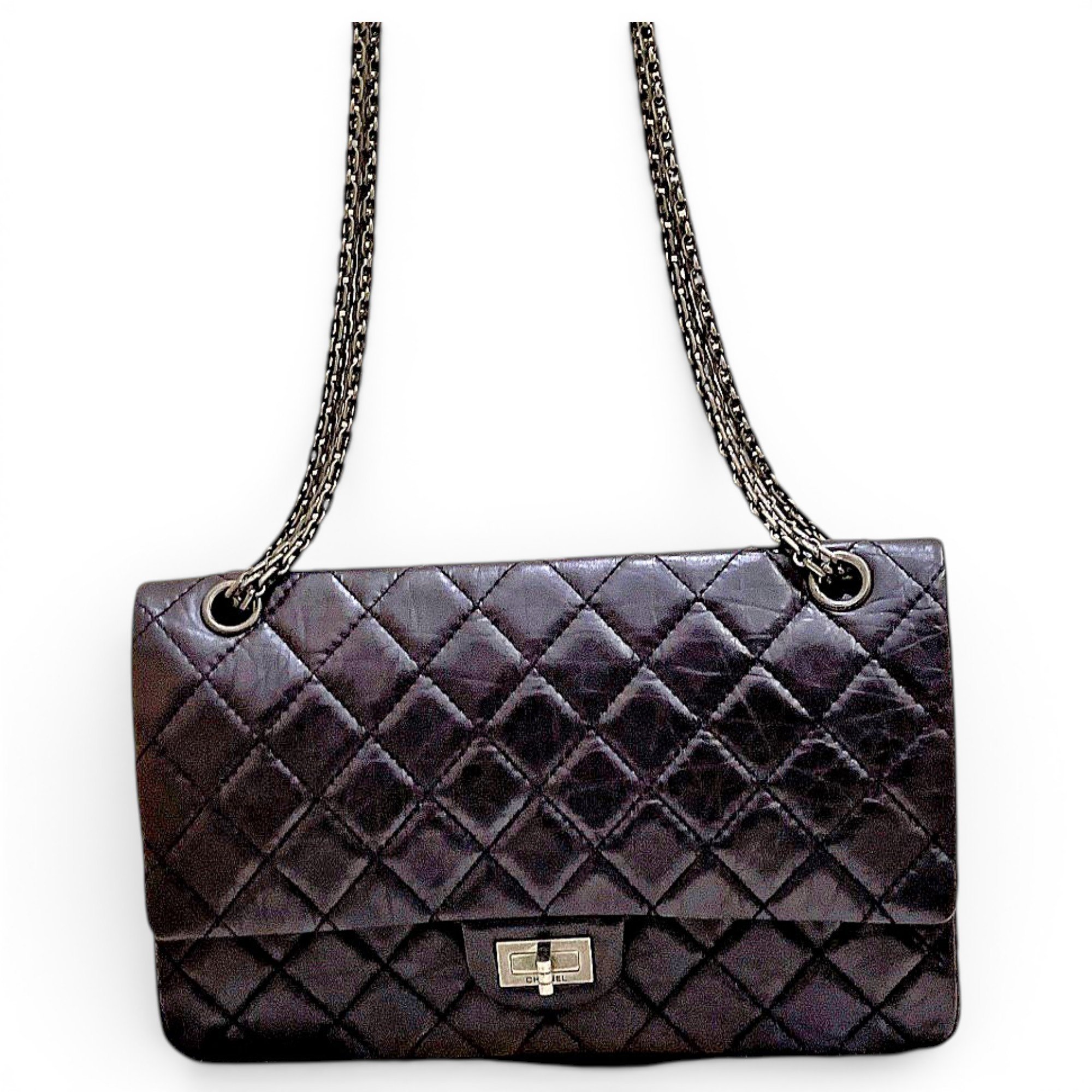 2.55 leather handbag
