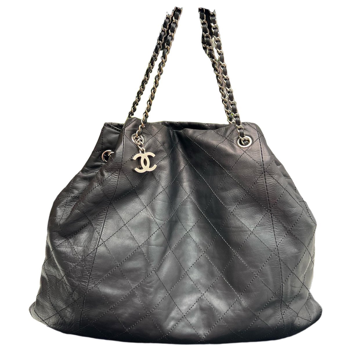 Up In The Air leather tote