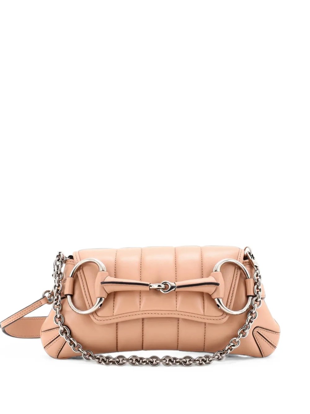 Horsebit Chain Vertical Quilted Leather Small shoulder bag