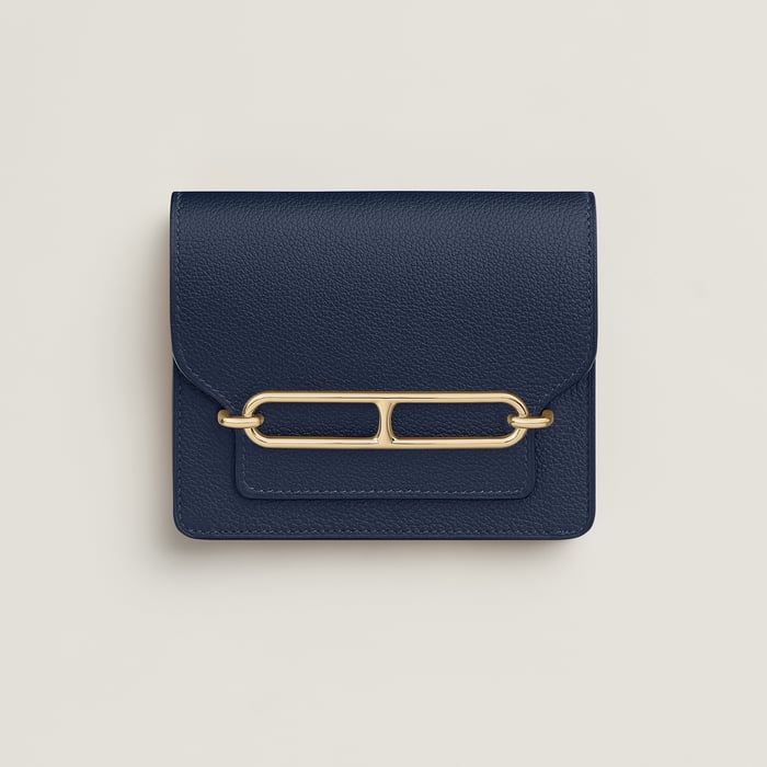 Bleu Abysse Roulis Slim Wallet