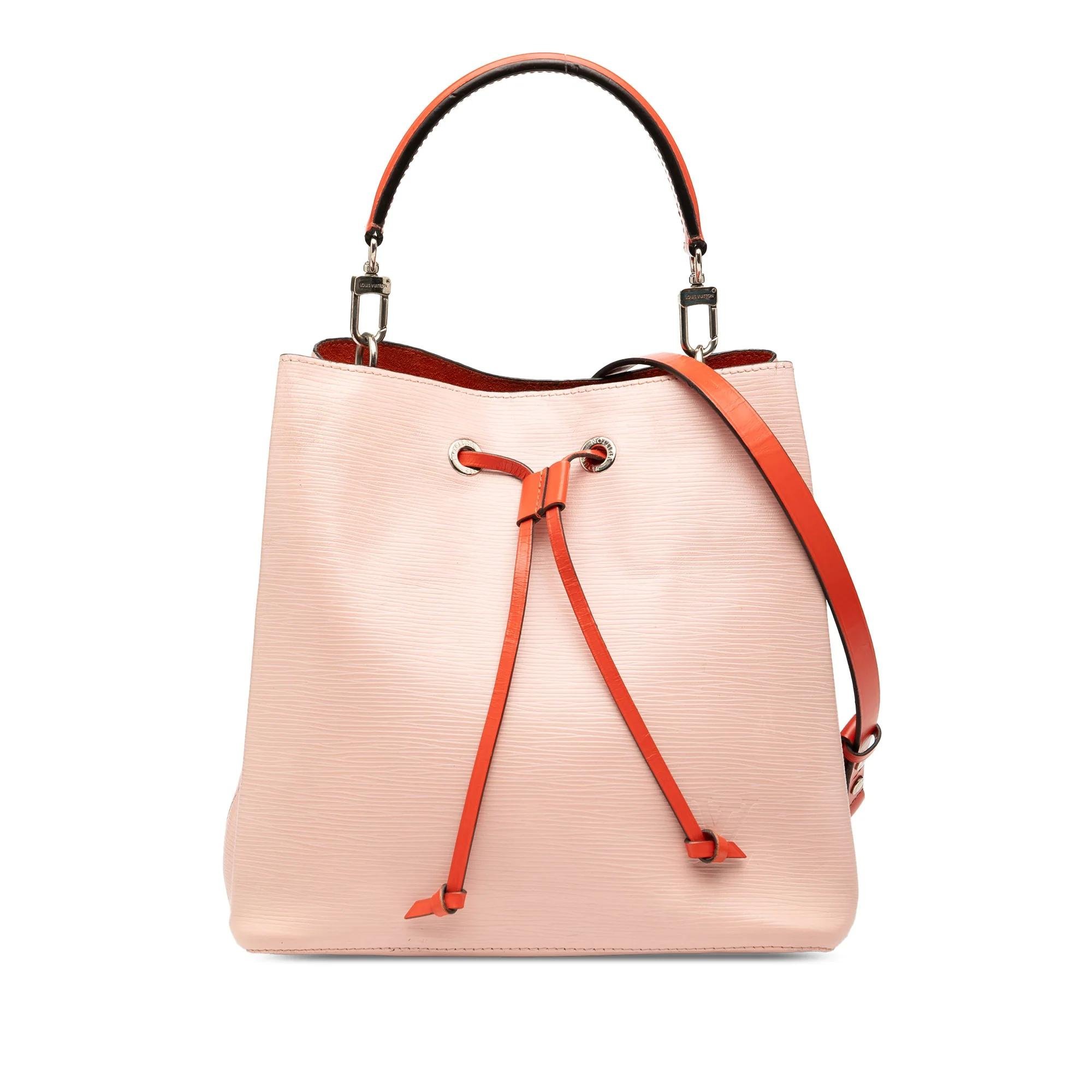 Bucket leather bag