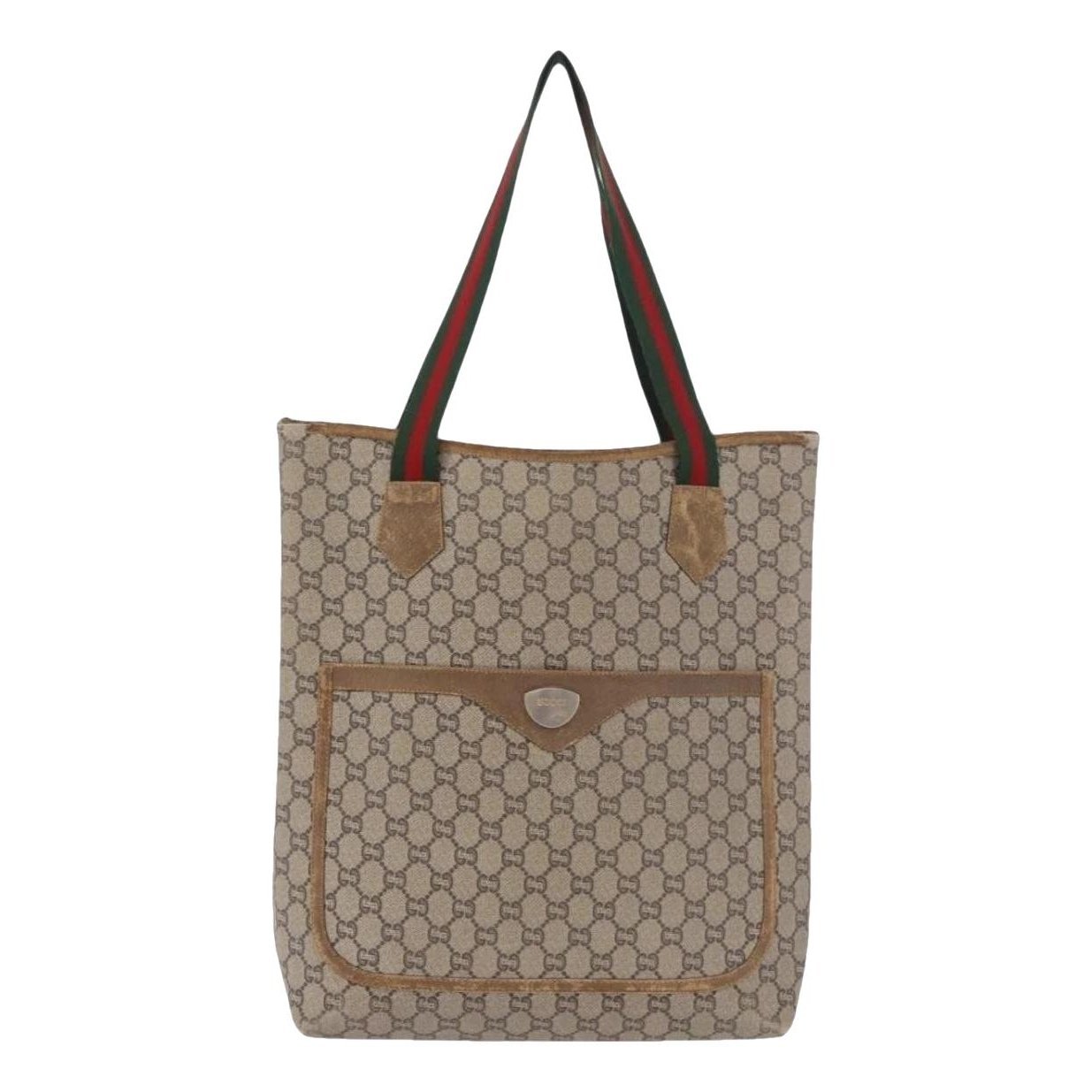 Leather tote