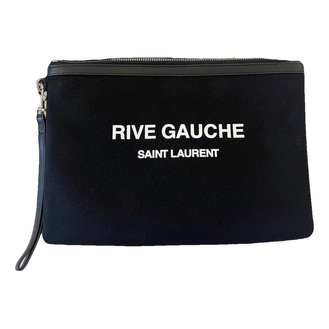 Rive Gauche cloth clutch bag