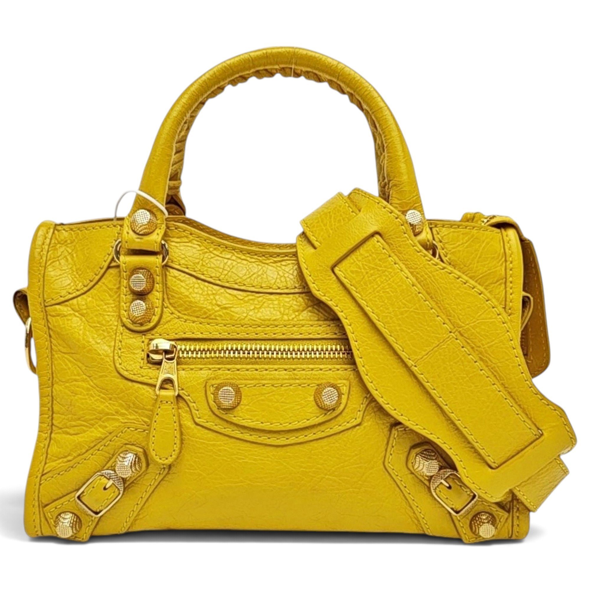 Leather handbag