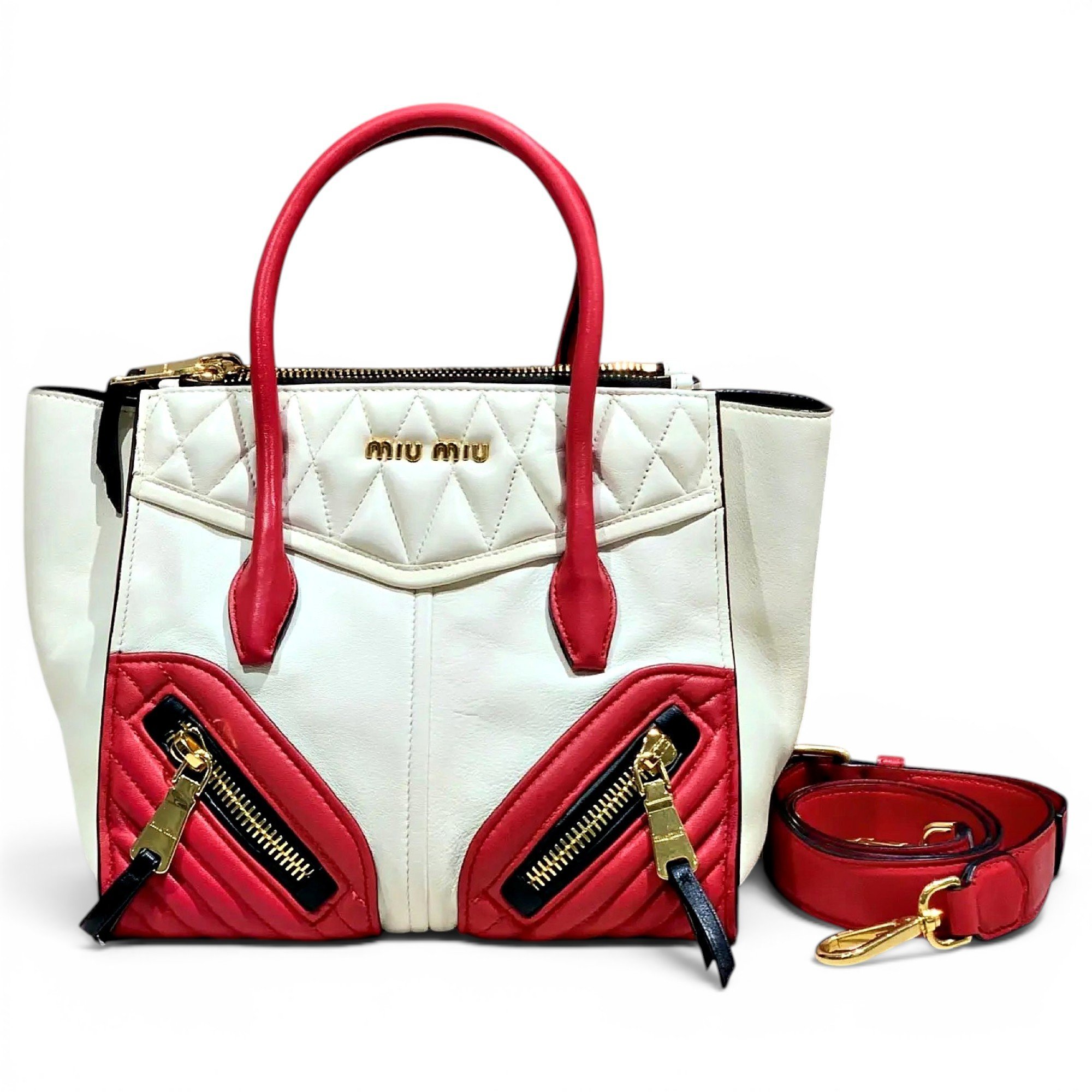 Leather crossbody bag