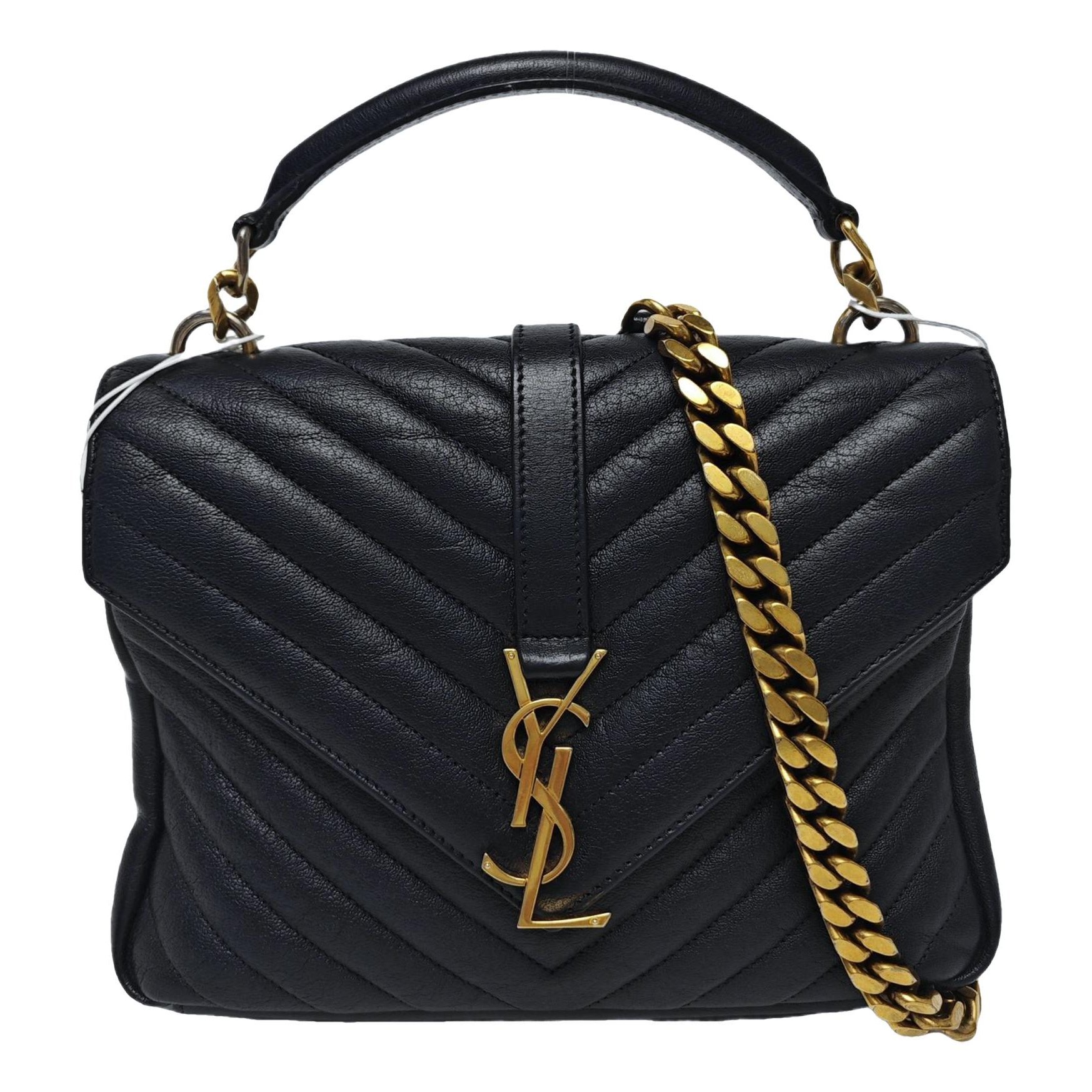 Baby monogramme leather handbag