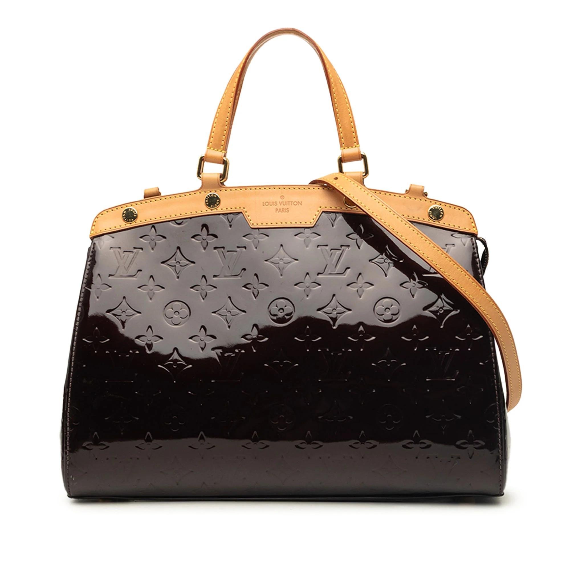 Bréa leather handbag
