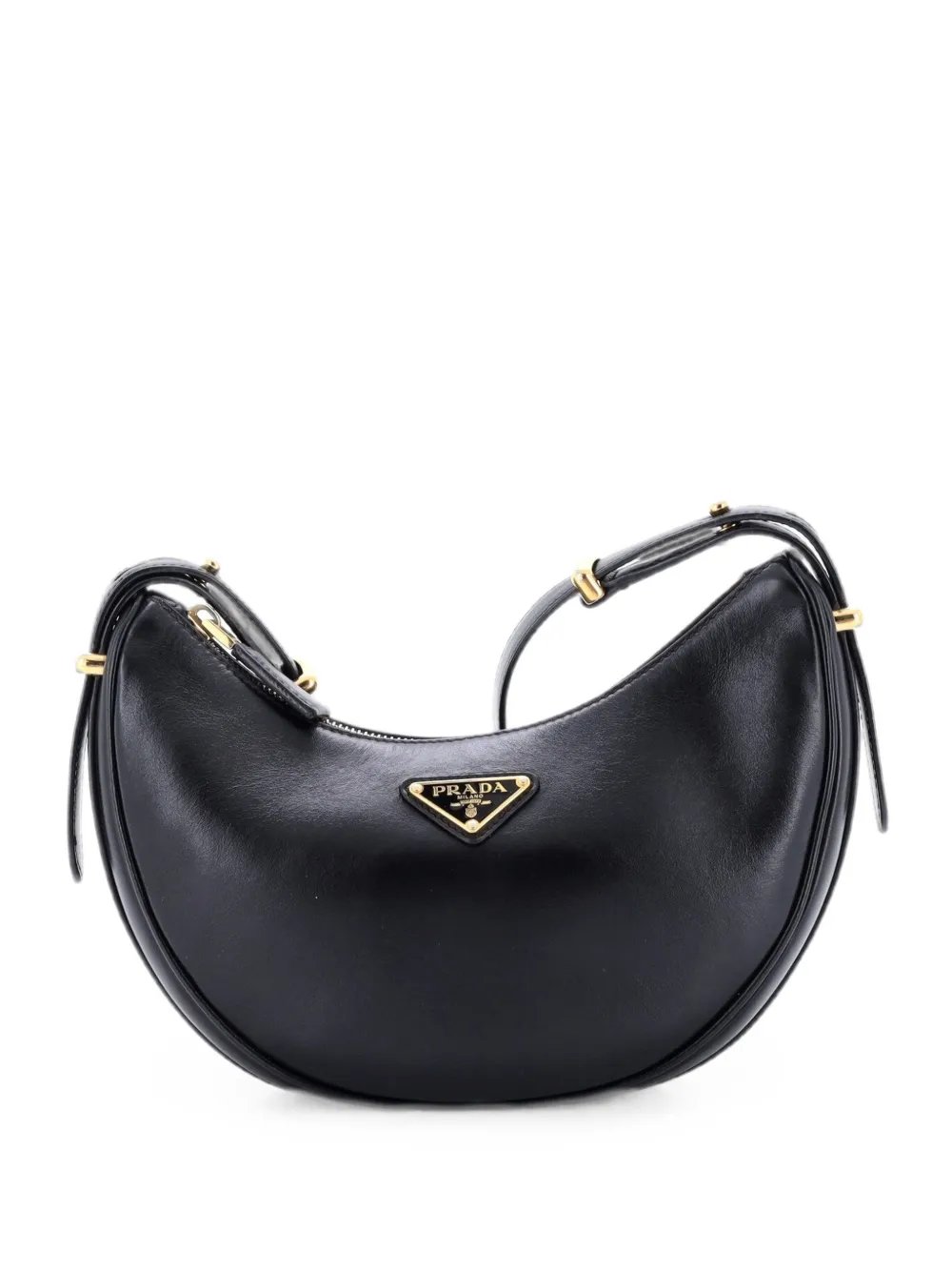 Arque Half Moon Leather Small hobo bag