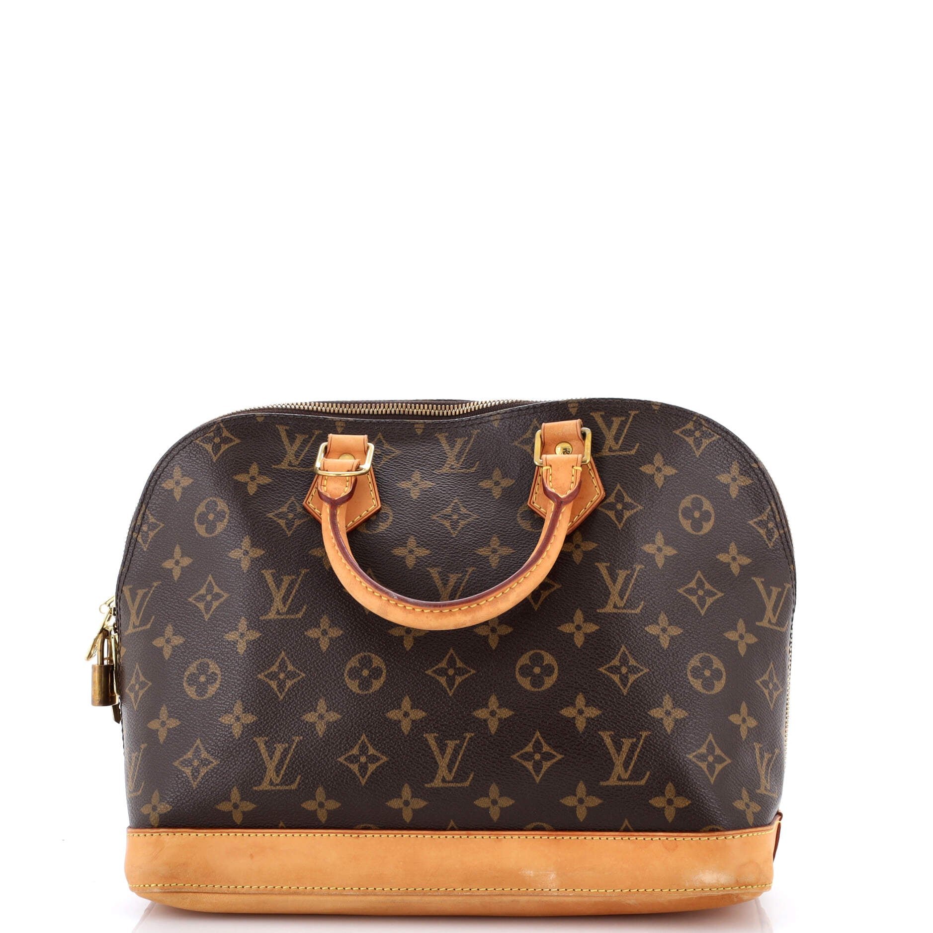 Louis Vuitton Alma Handbag Monogram Canvas PM