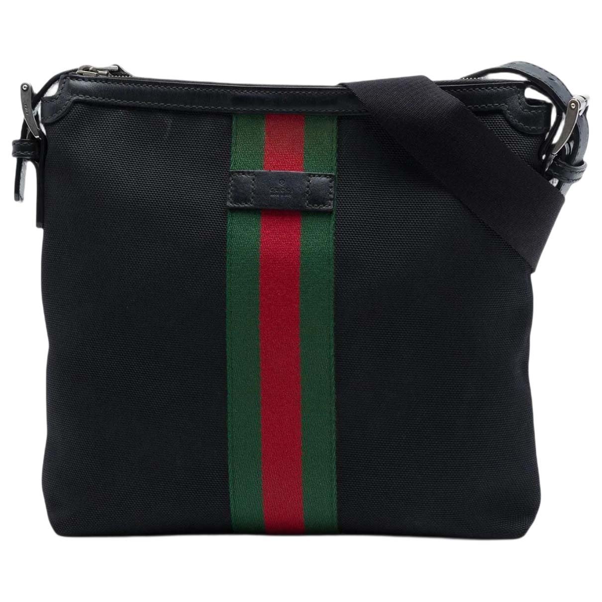 Gucci B cloth crossbody bag