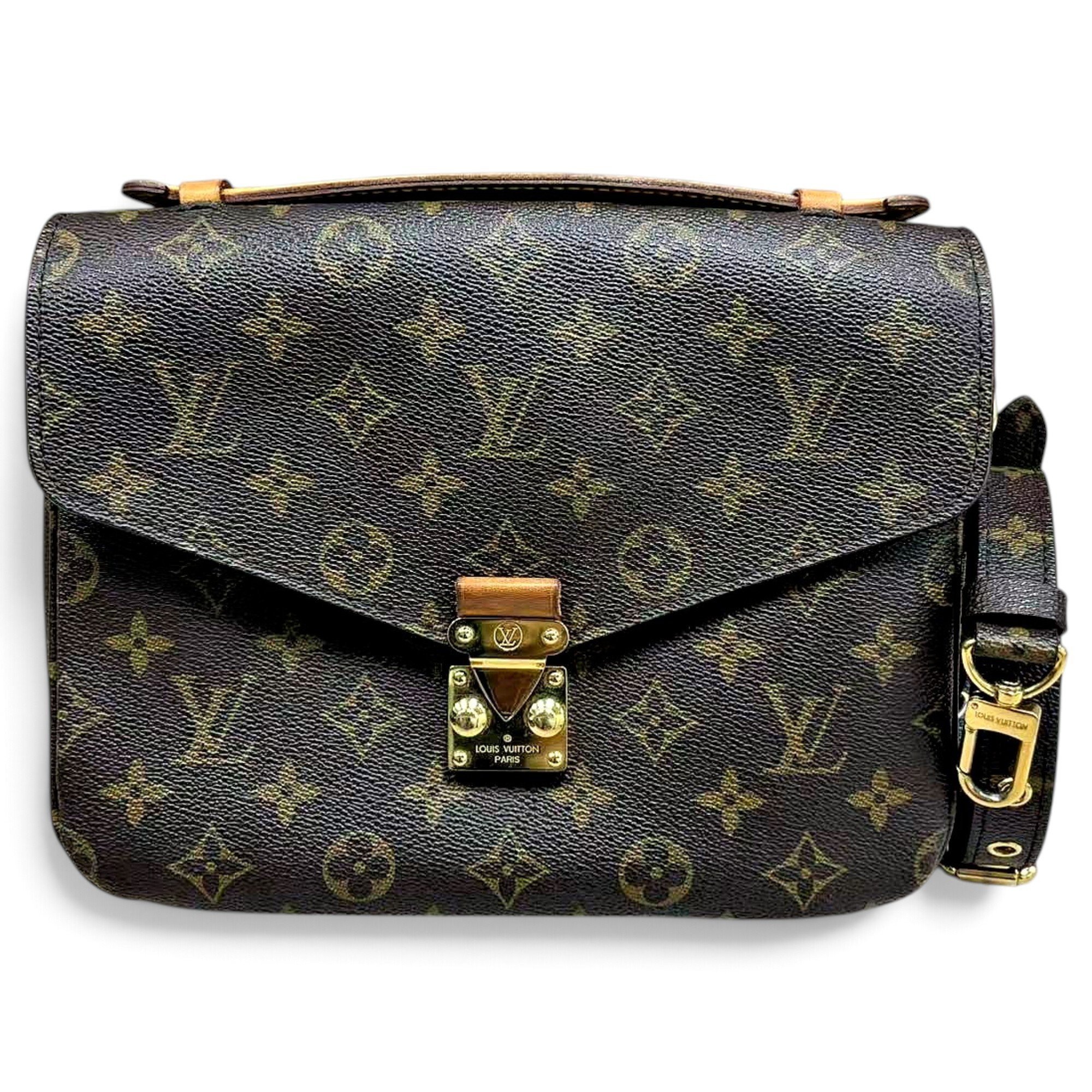 Metis leather handbag