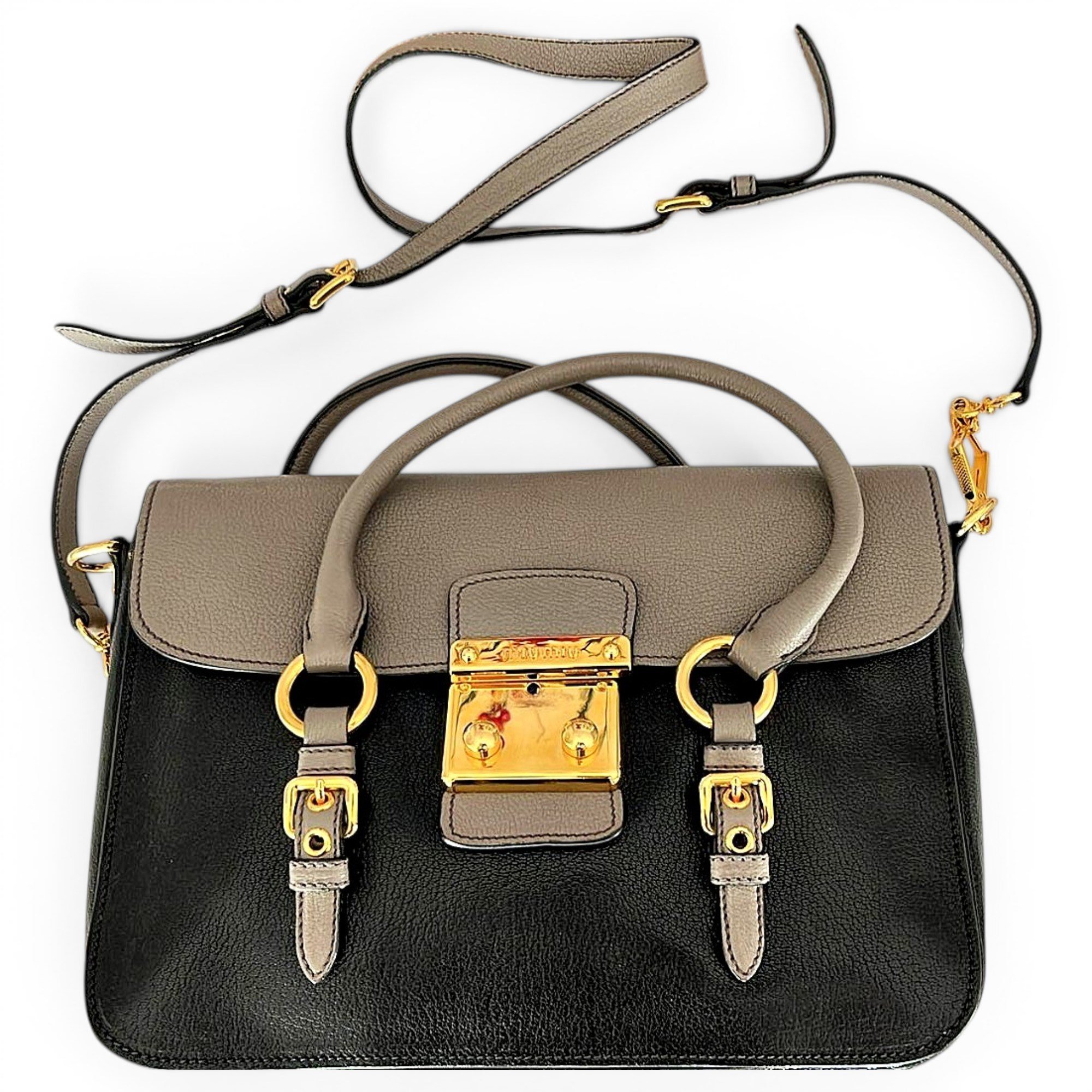 Leather crossbody bag