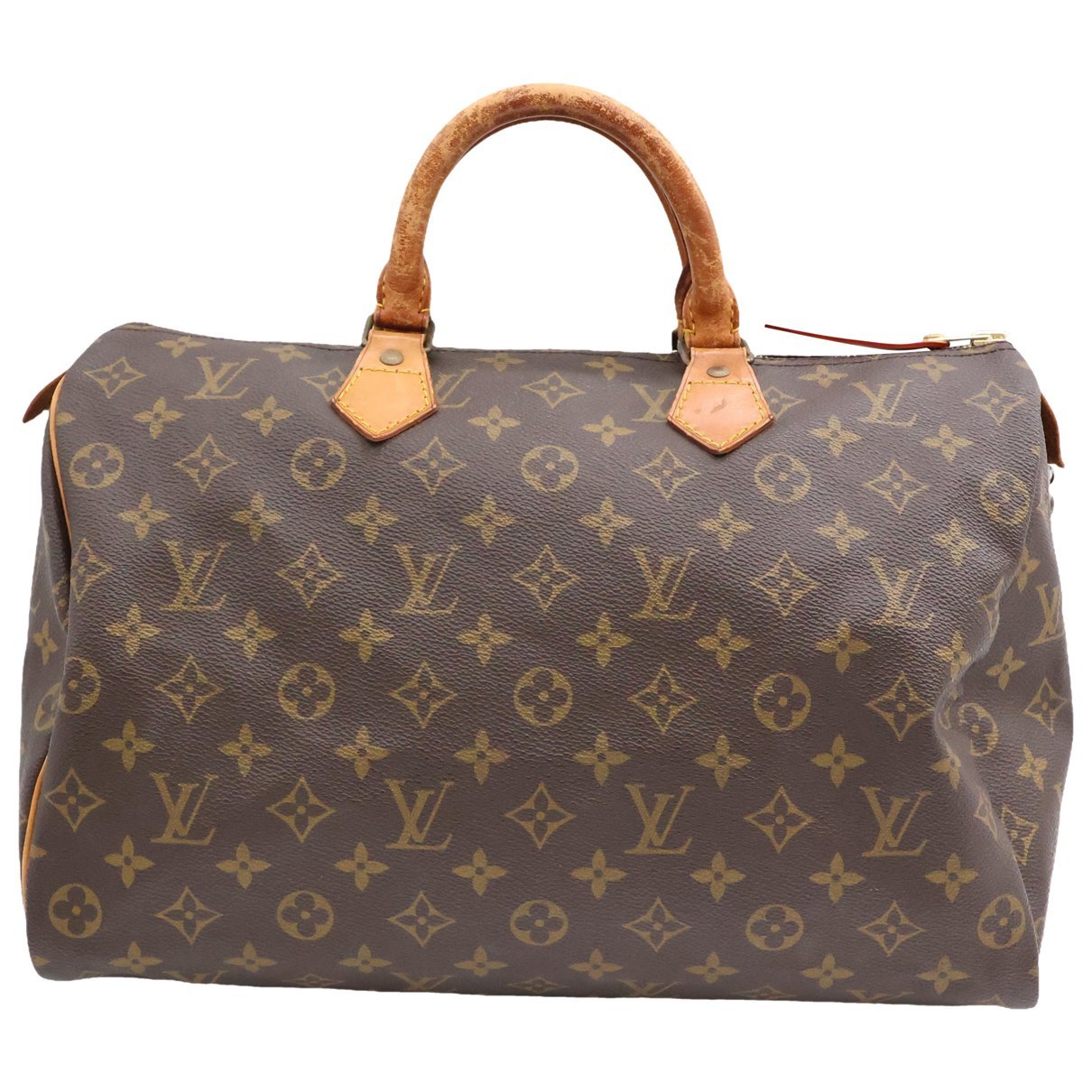 Speedy leather handbag