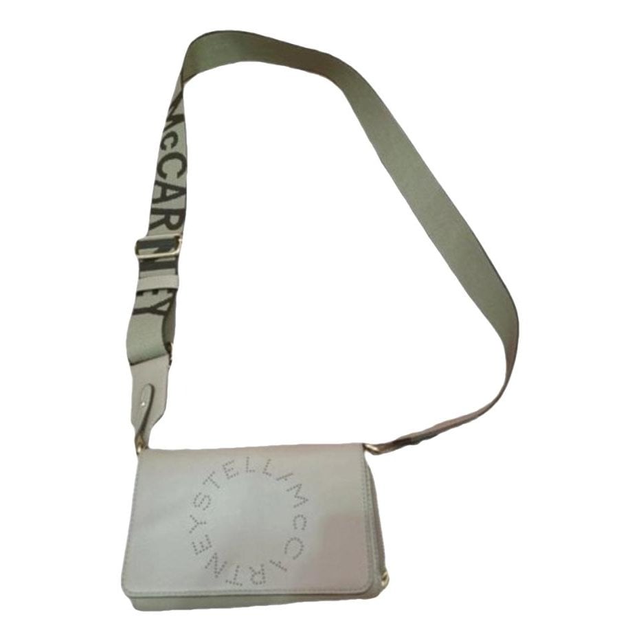 Stella McCartney Logo leather handbag
