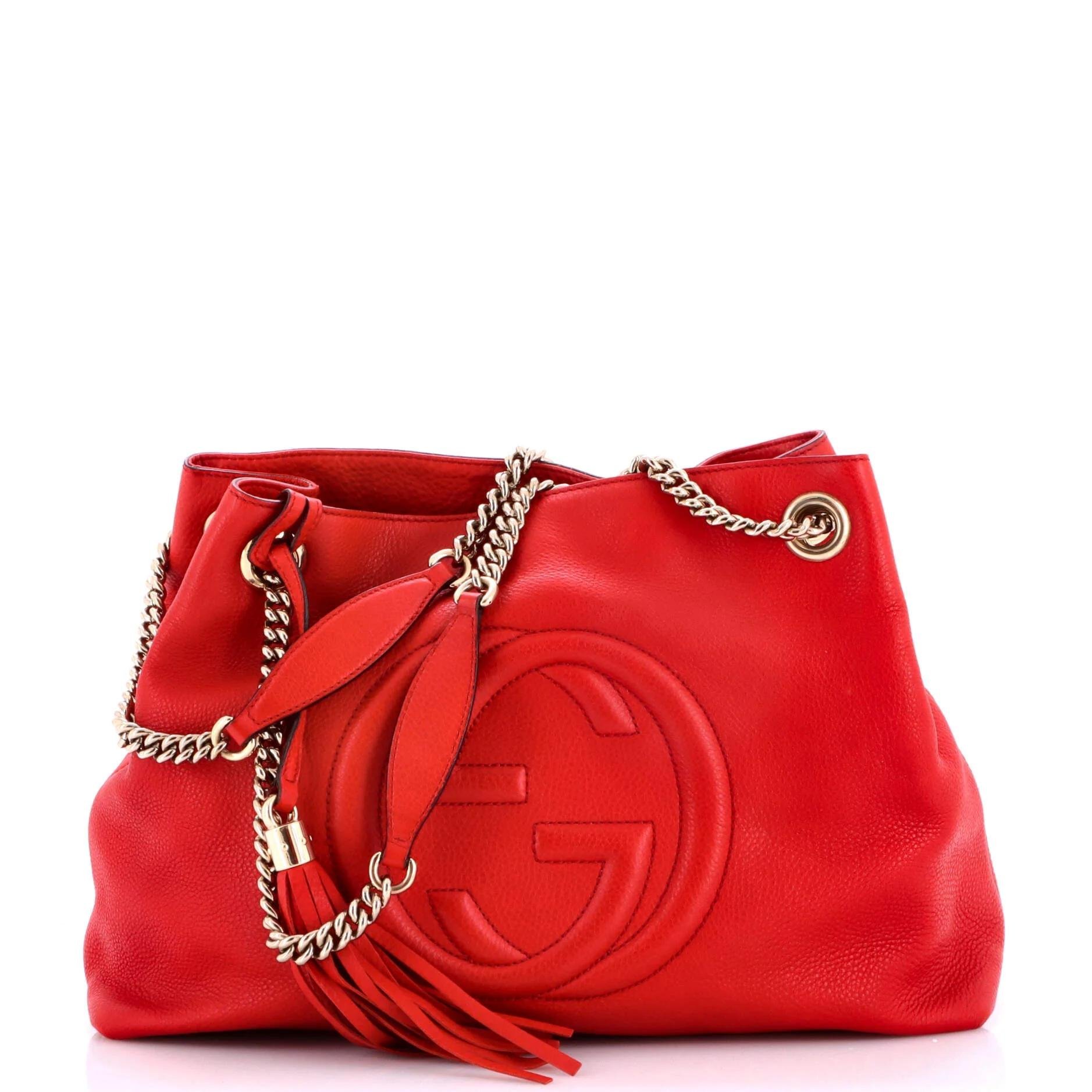 Leather handbag