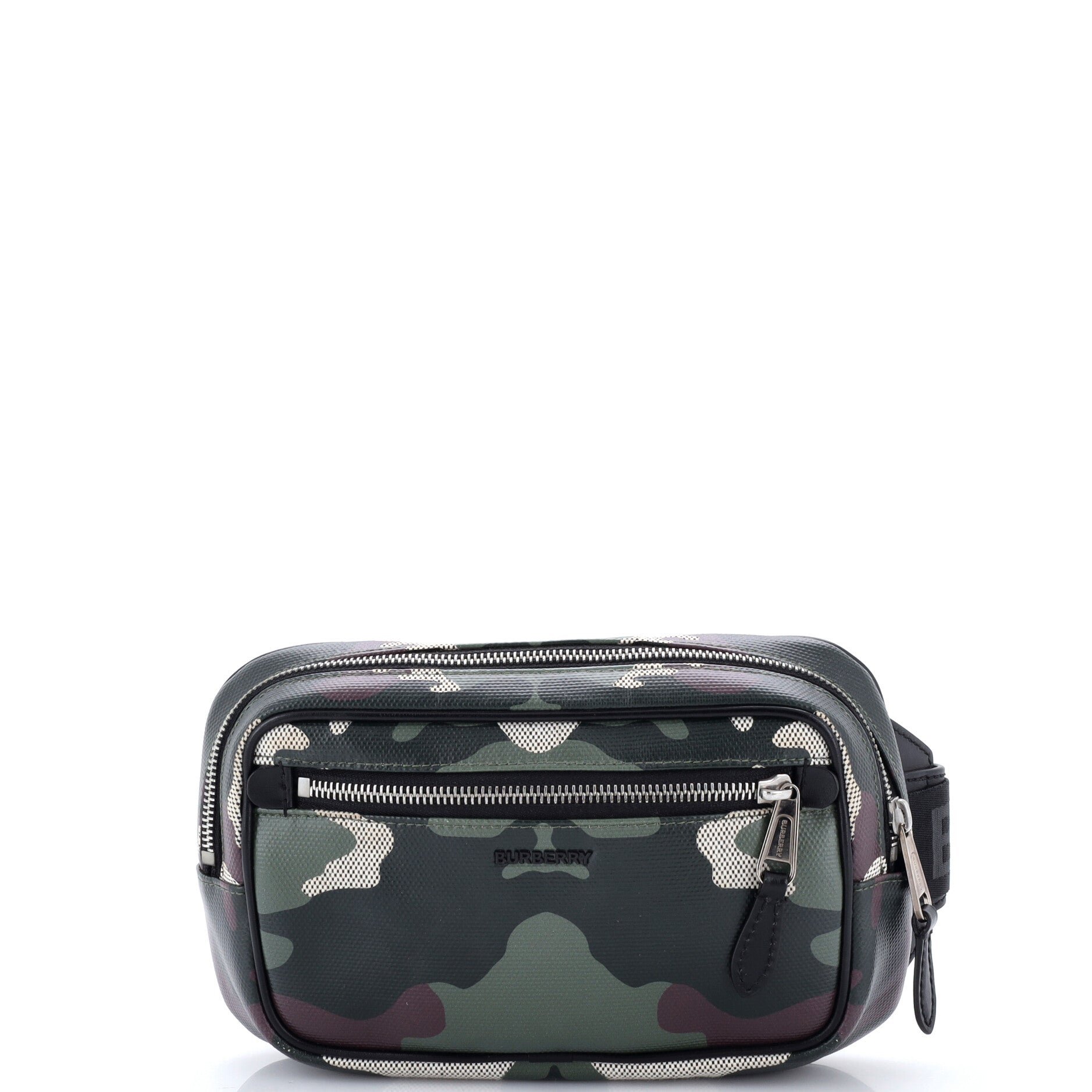 Bum Bag Camouflage Coated Canvas