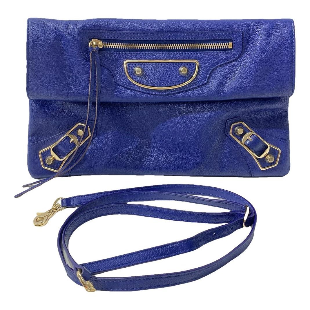 Envelop leather crossbody bag