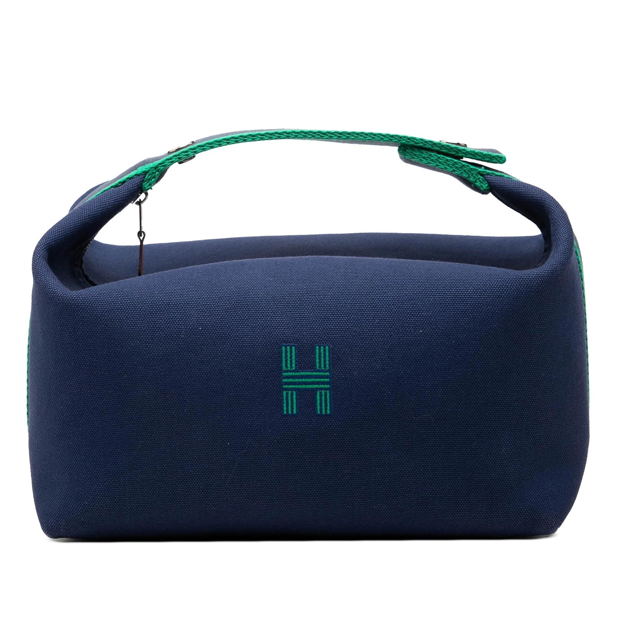 H leather bag
