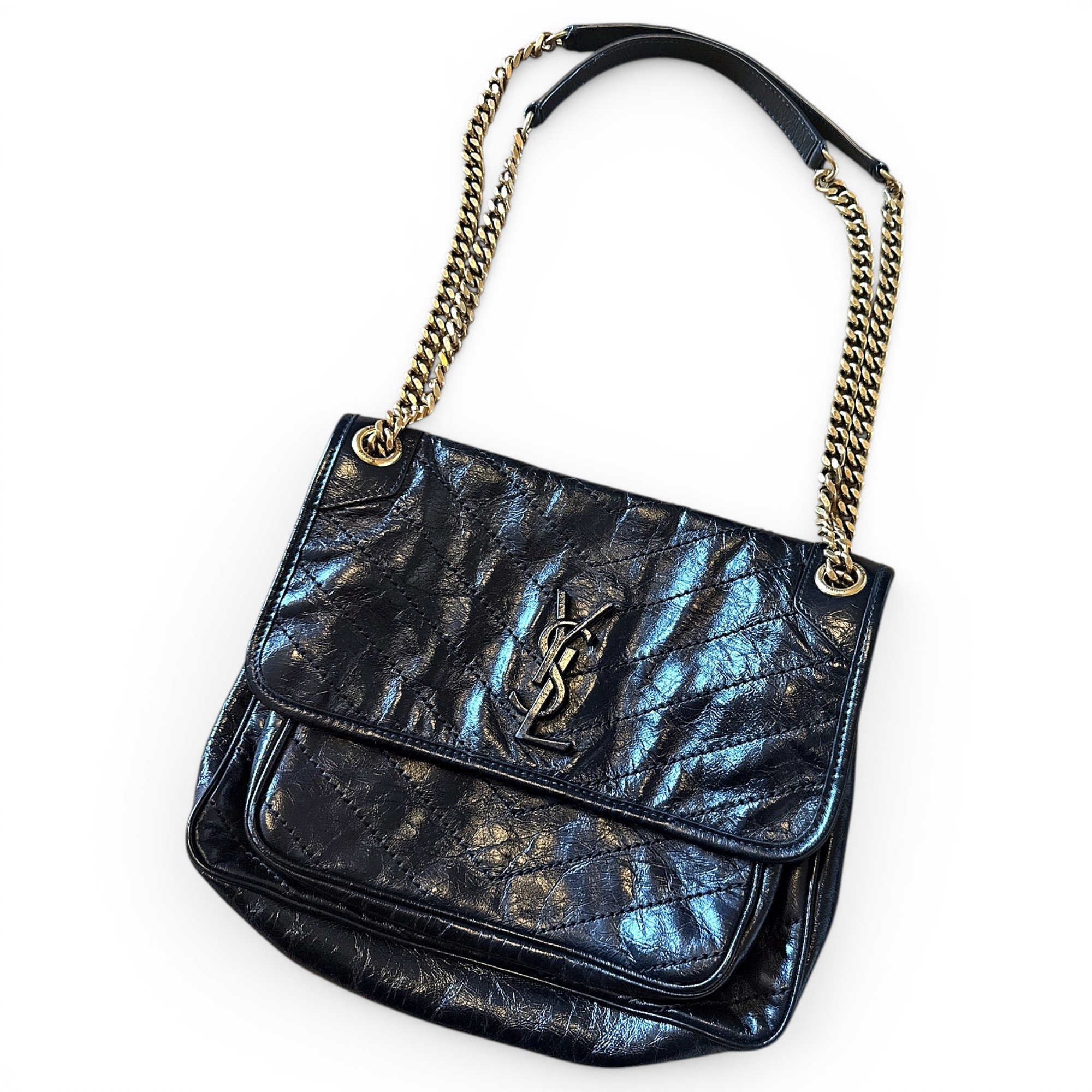 Loulou leather handbag