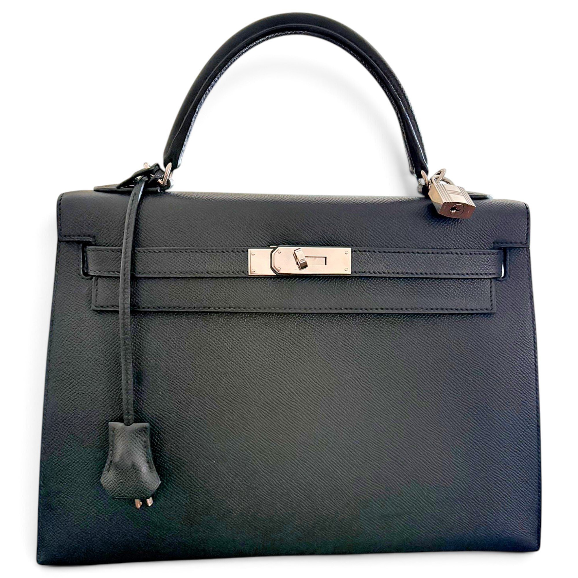Kelly 32 leather handbag