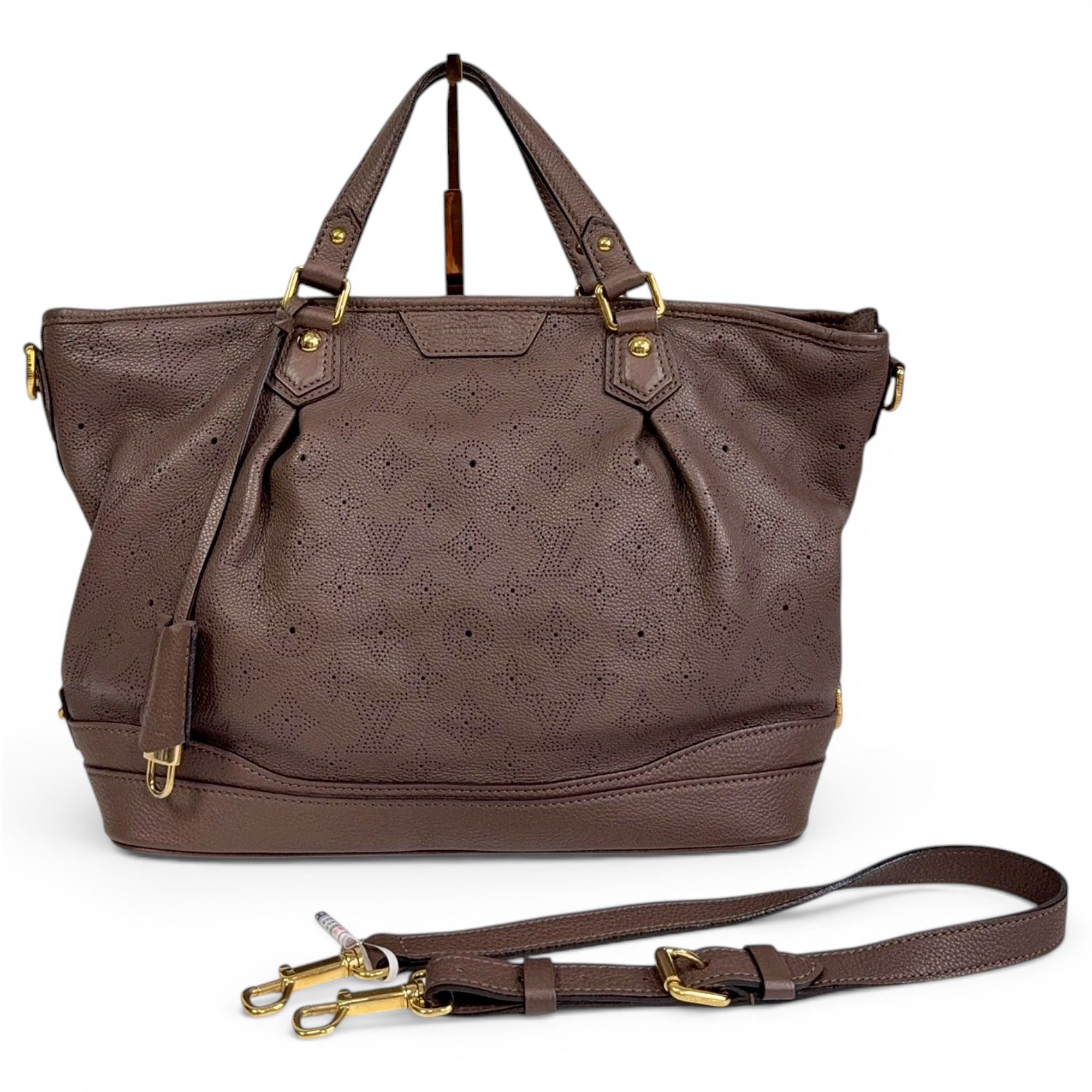 Stellar leather handbag