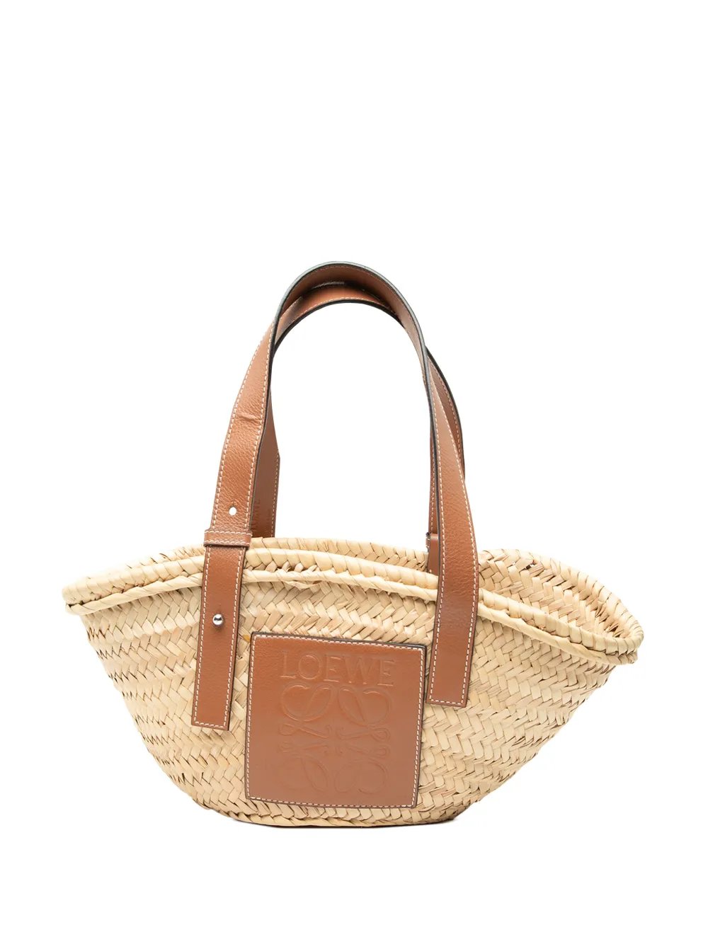 2020 Small Raffia Anagram Basket Bag bucket bag